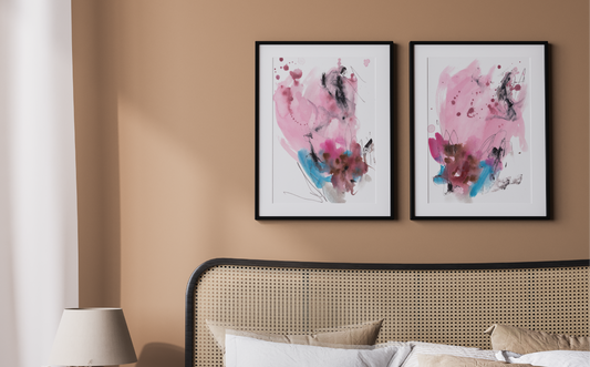 How to Style Colorful Abstract Wall Art in Any Room