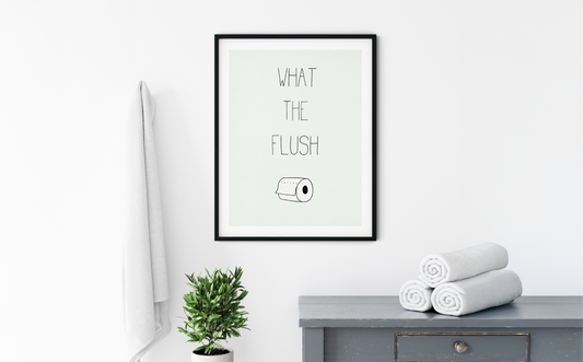 How Fun Art for Bathrooms Can Be Both Stylish and Silly