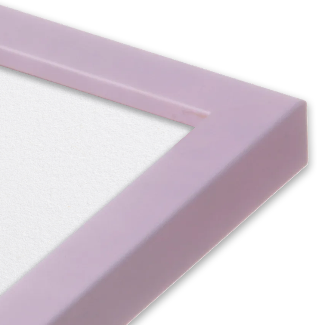 The Attention Grabber Purple Picture Frame