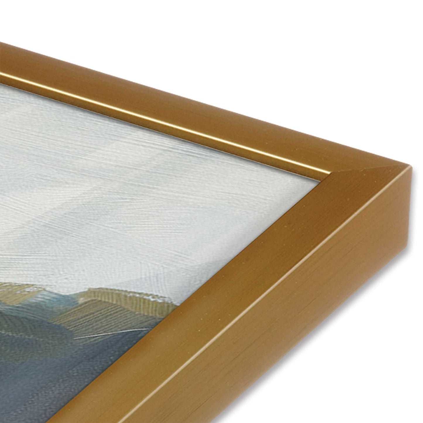 Calm Cliffside Coast Pair Art Print, Set of 2