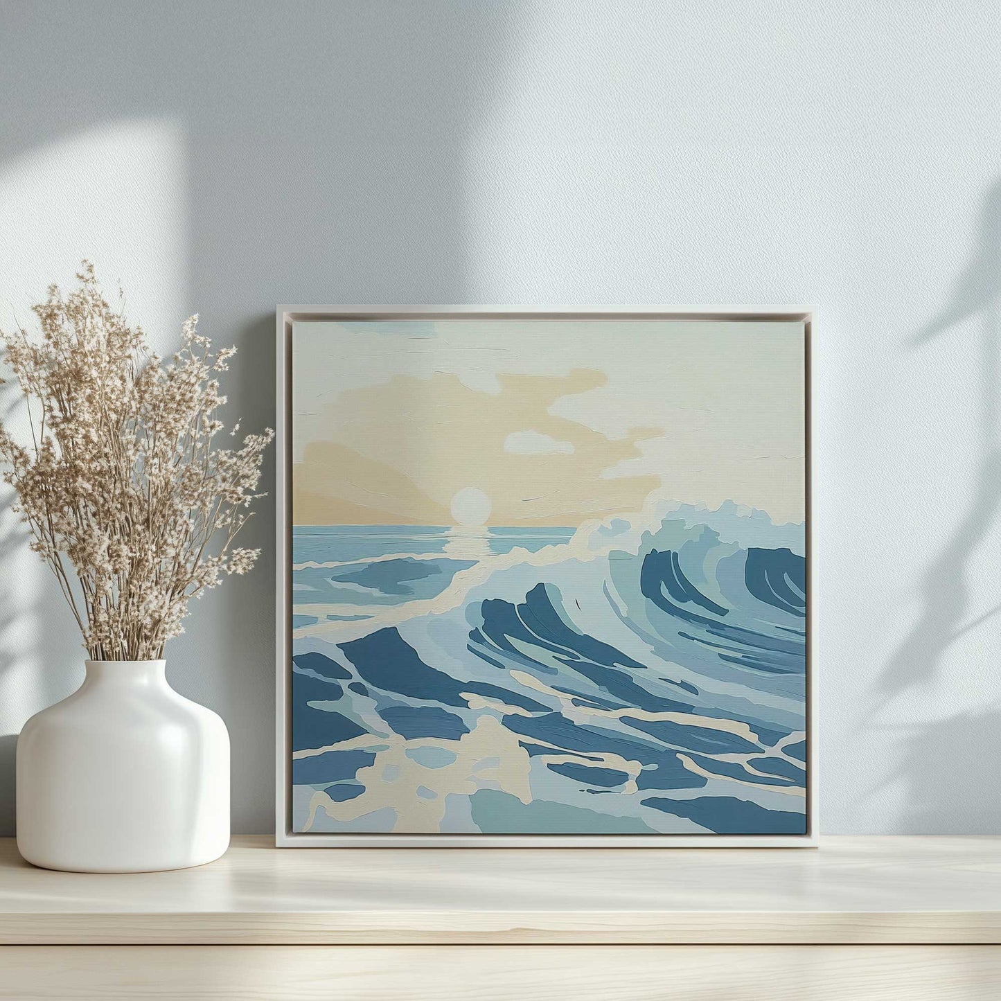 Picture of art in a room