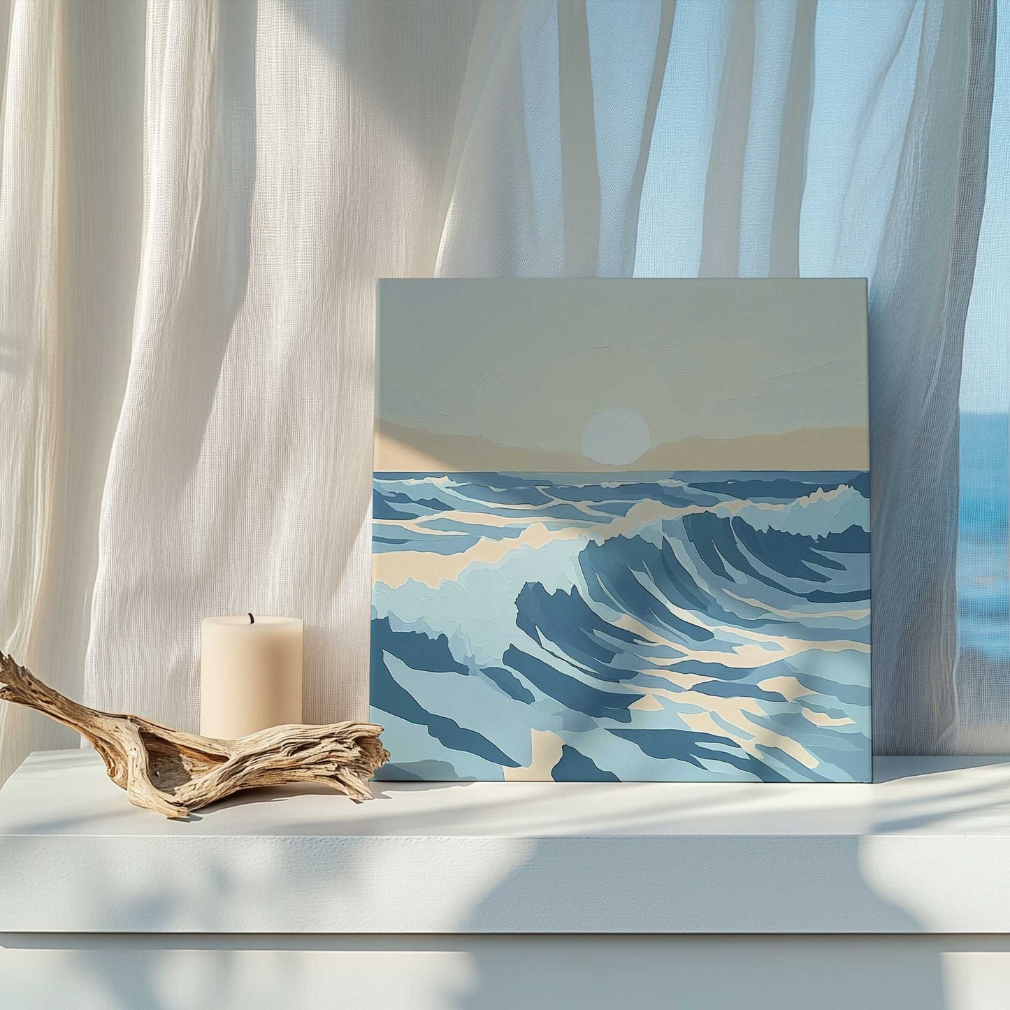Picture of art in a room