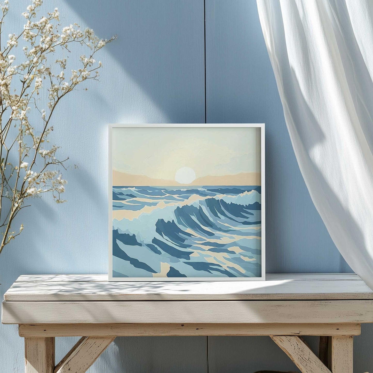 Picture of art in a room