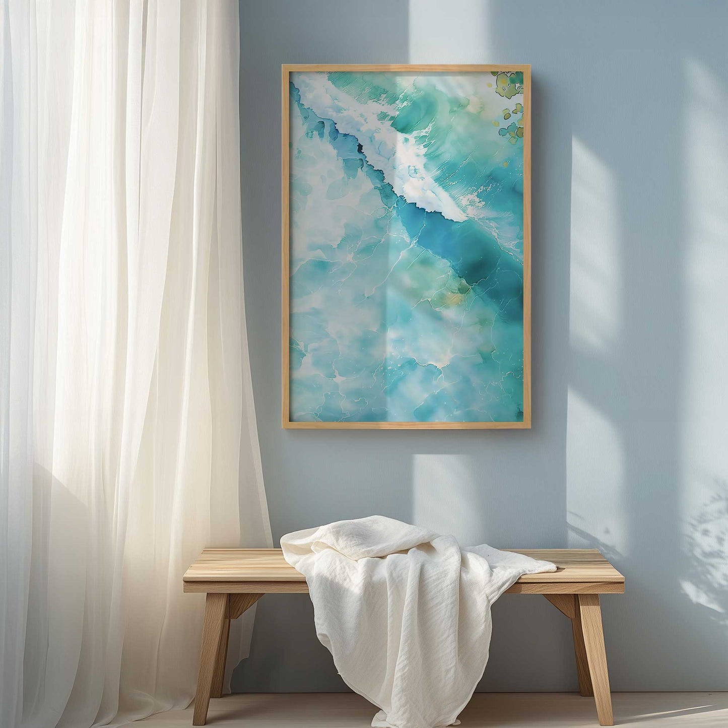 Picture of art in a room