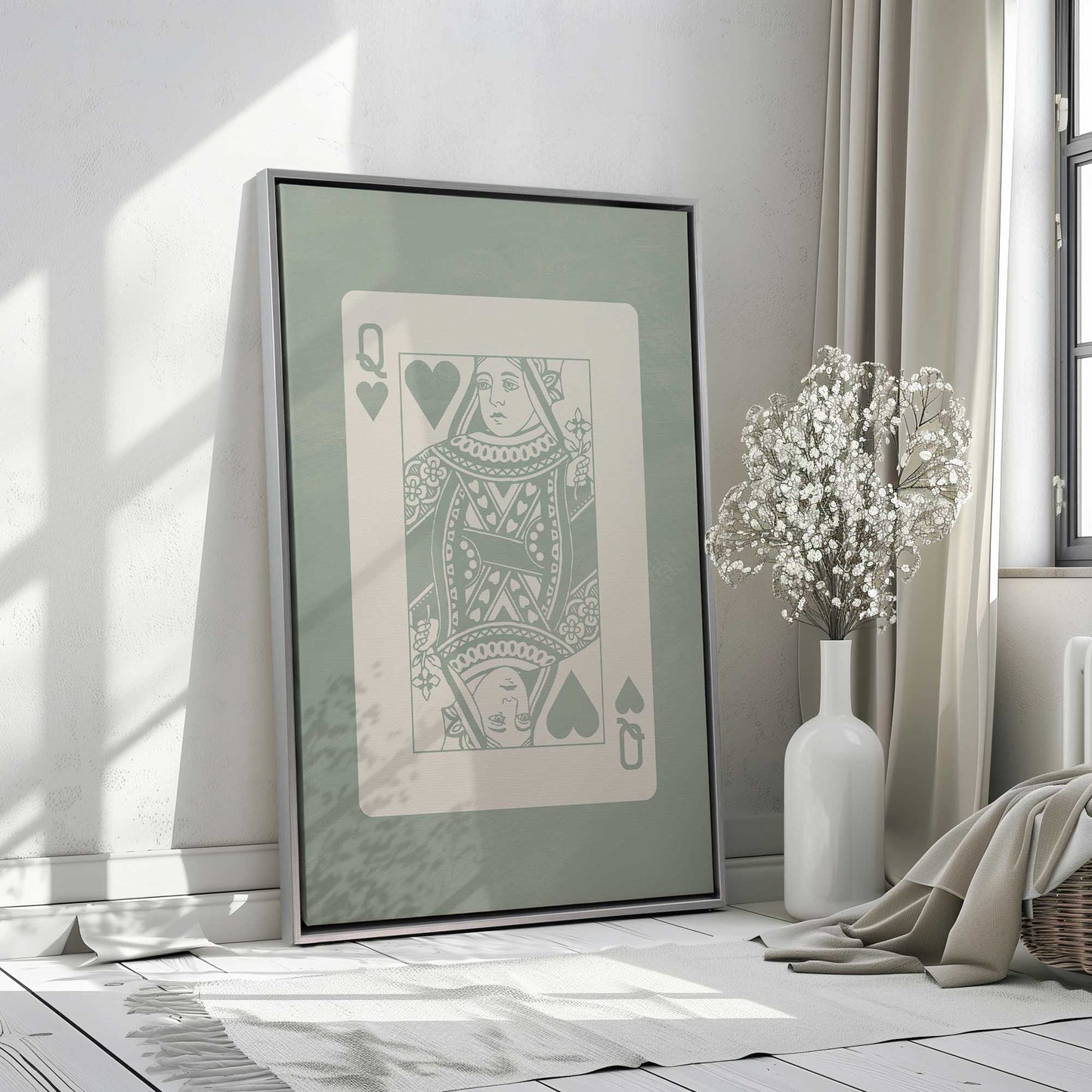 Picture of art in a room