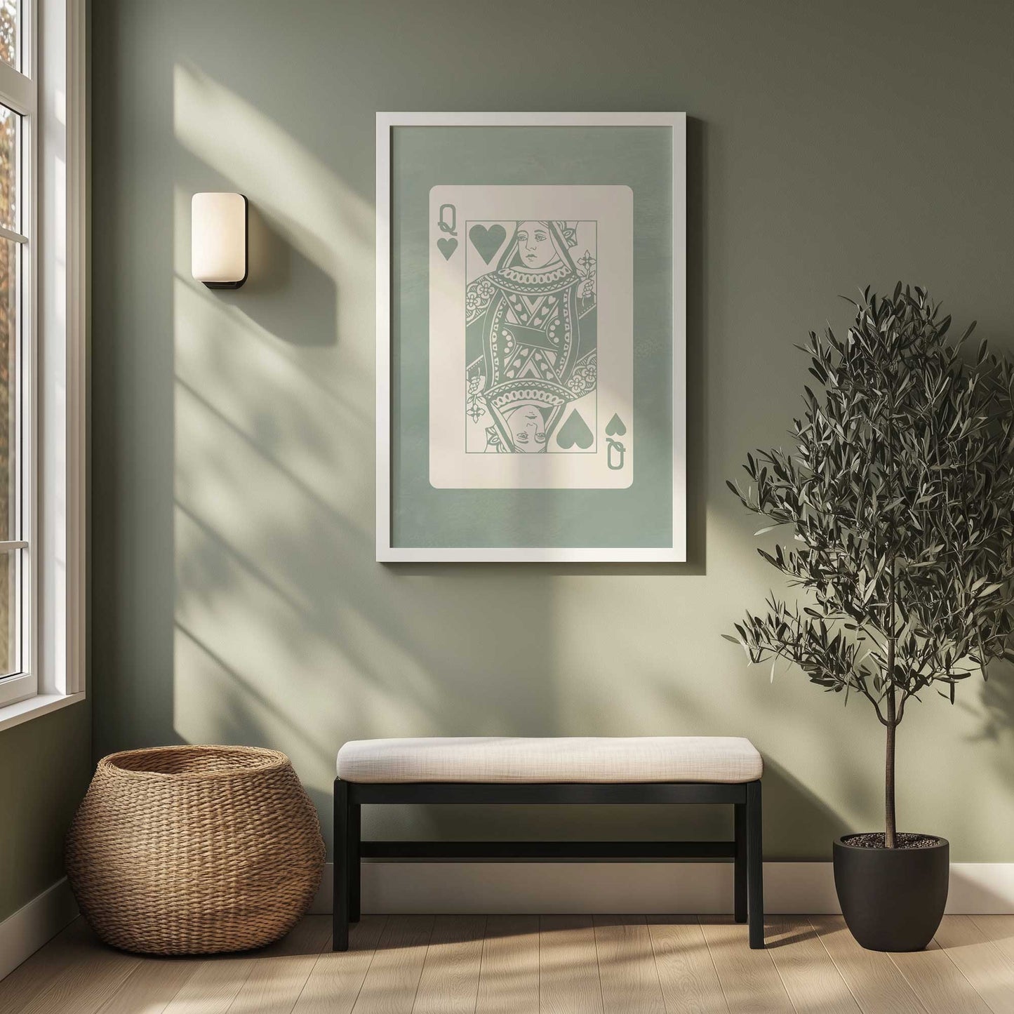 Picture of art in a room