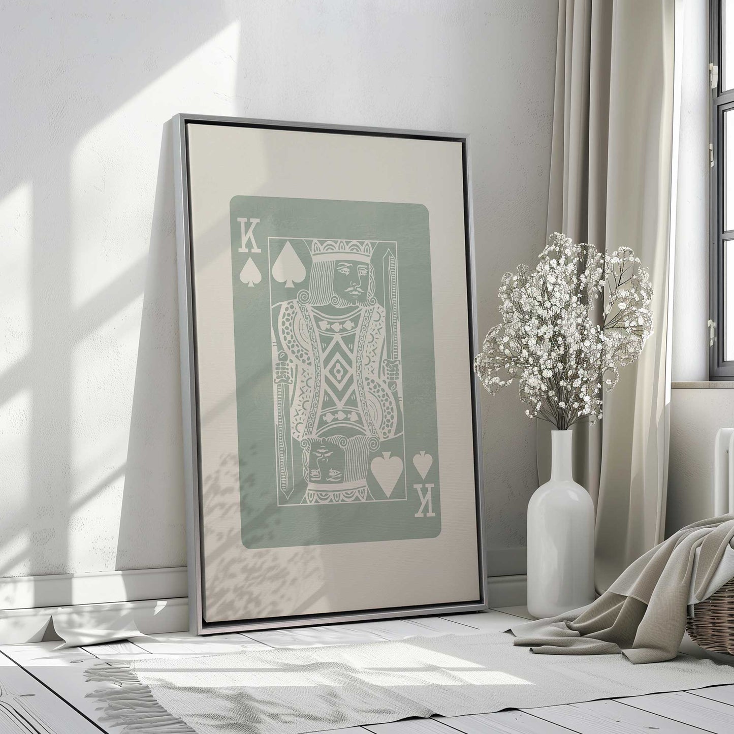 Picture of art in a room