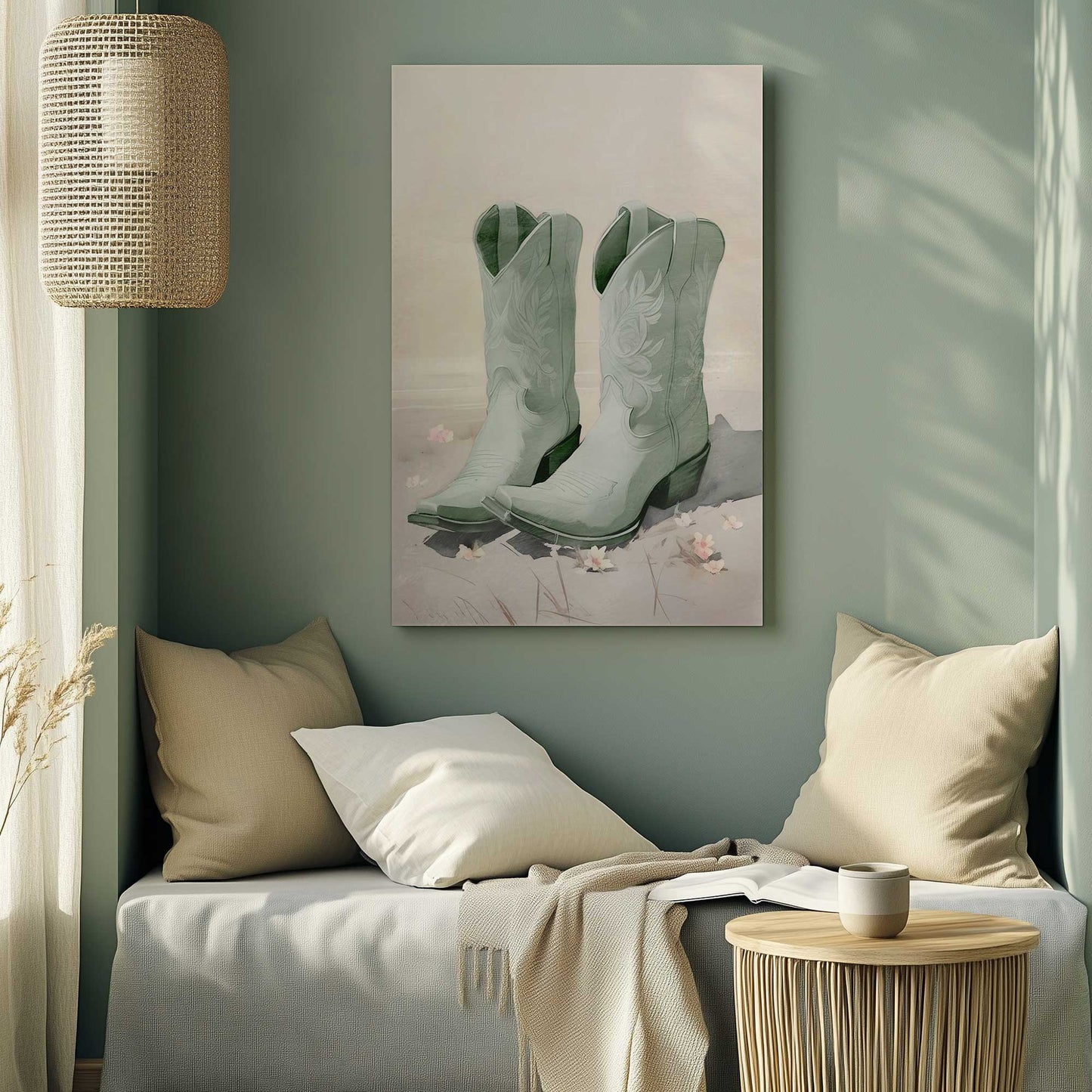 Picture of art in a room