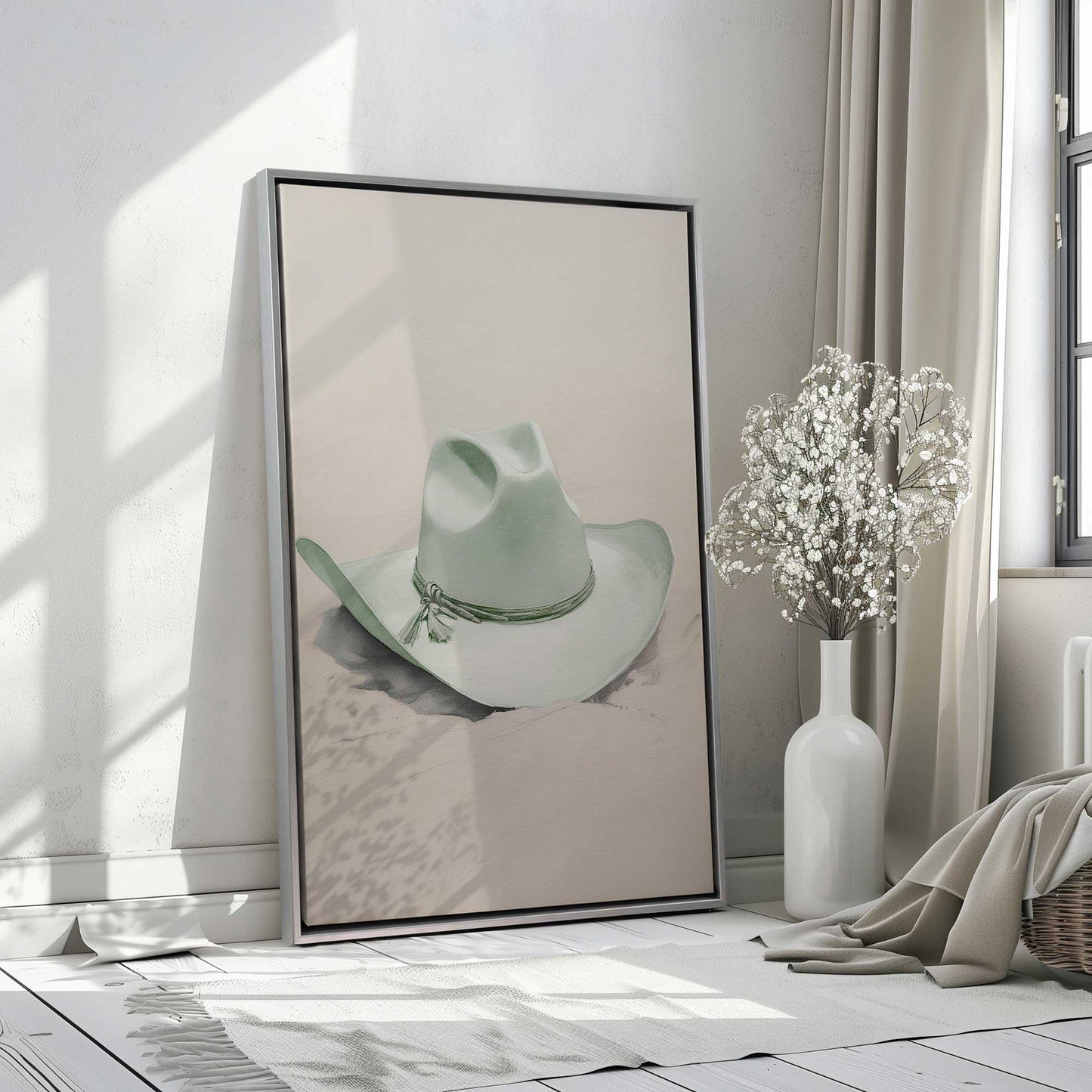 Picture of art in a room