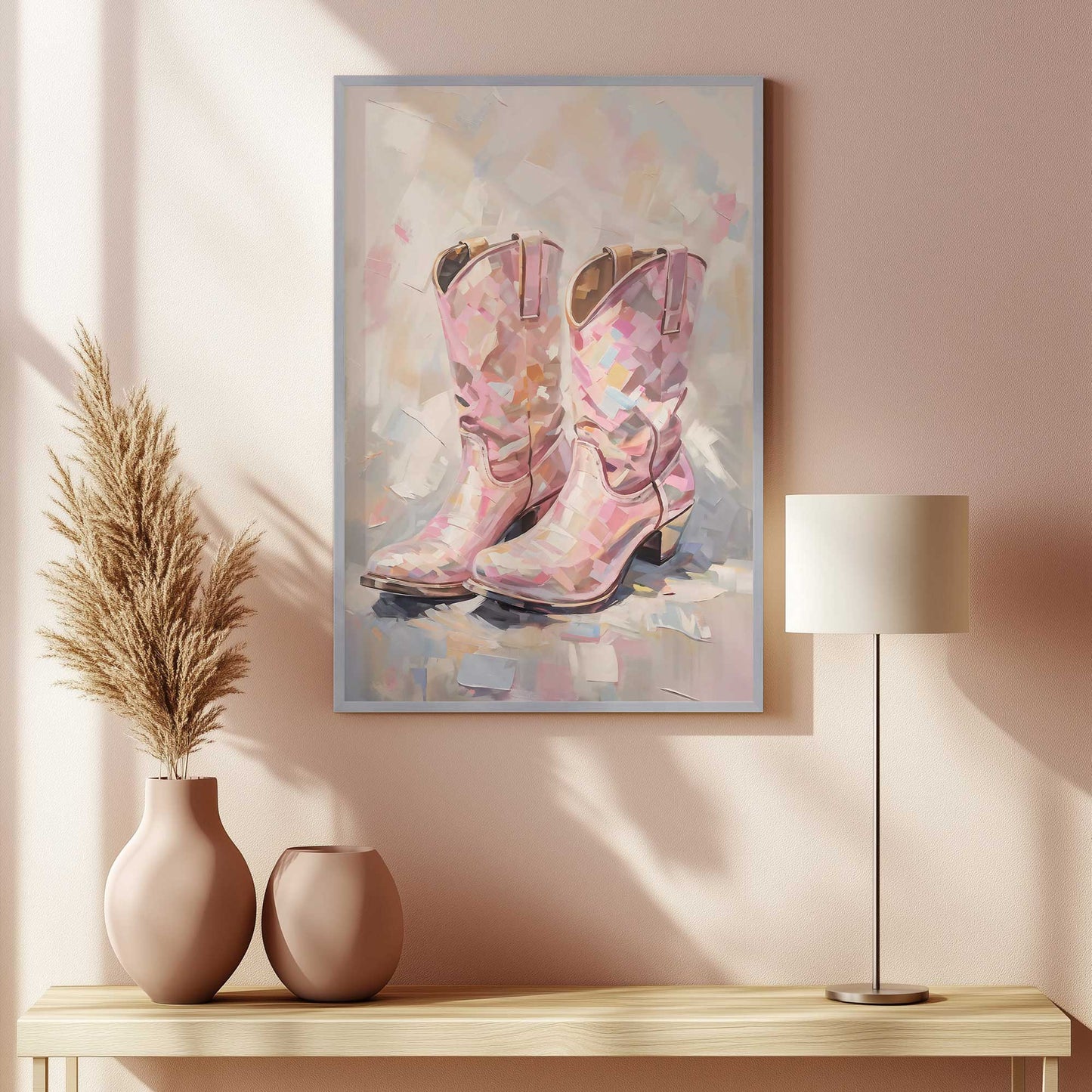 Picture of art in a room