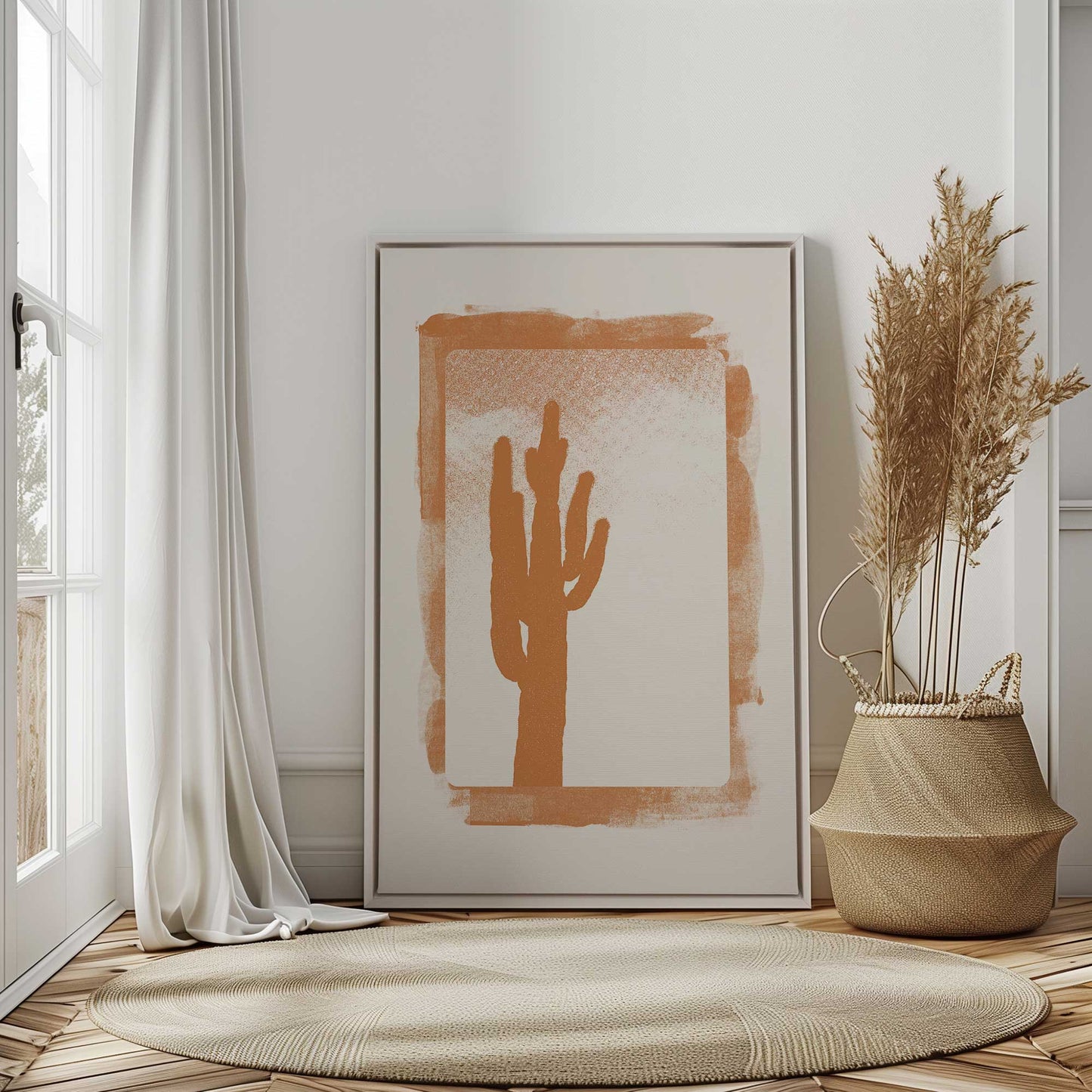 Picture of art in a room