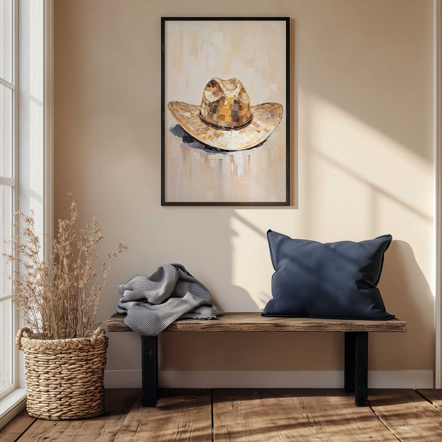 Picture of art in a room