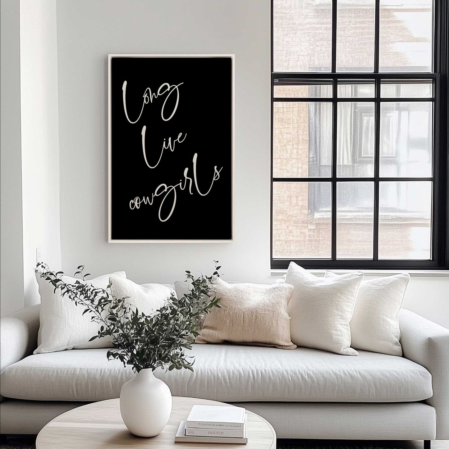 Picture of art in a room