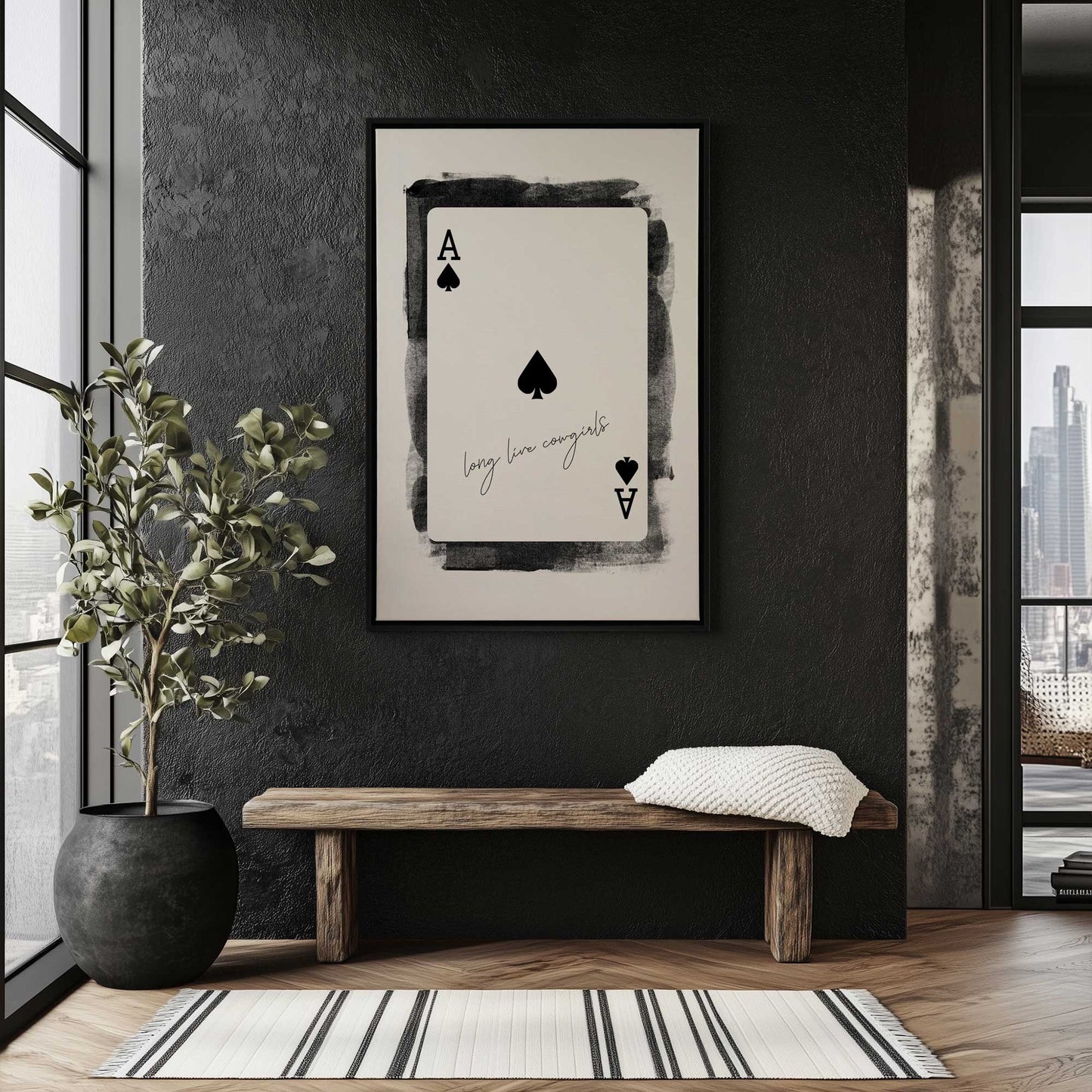 Picture of art in a room