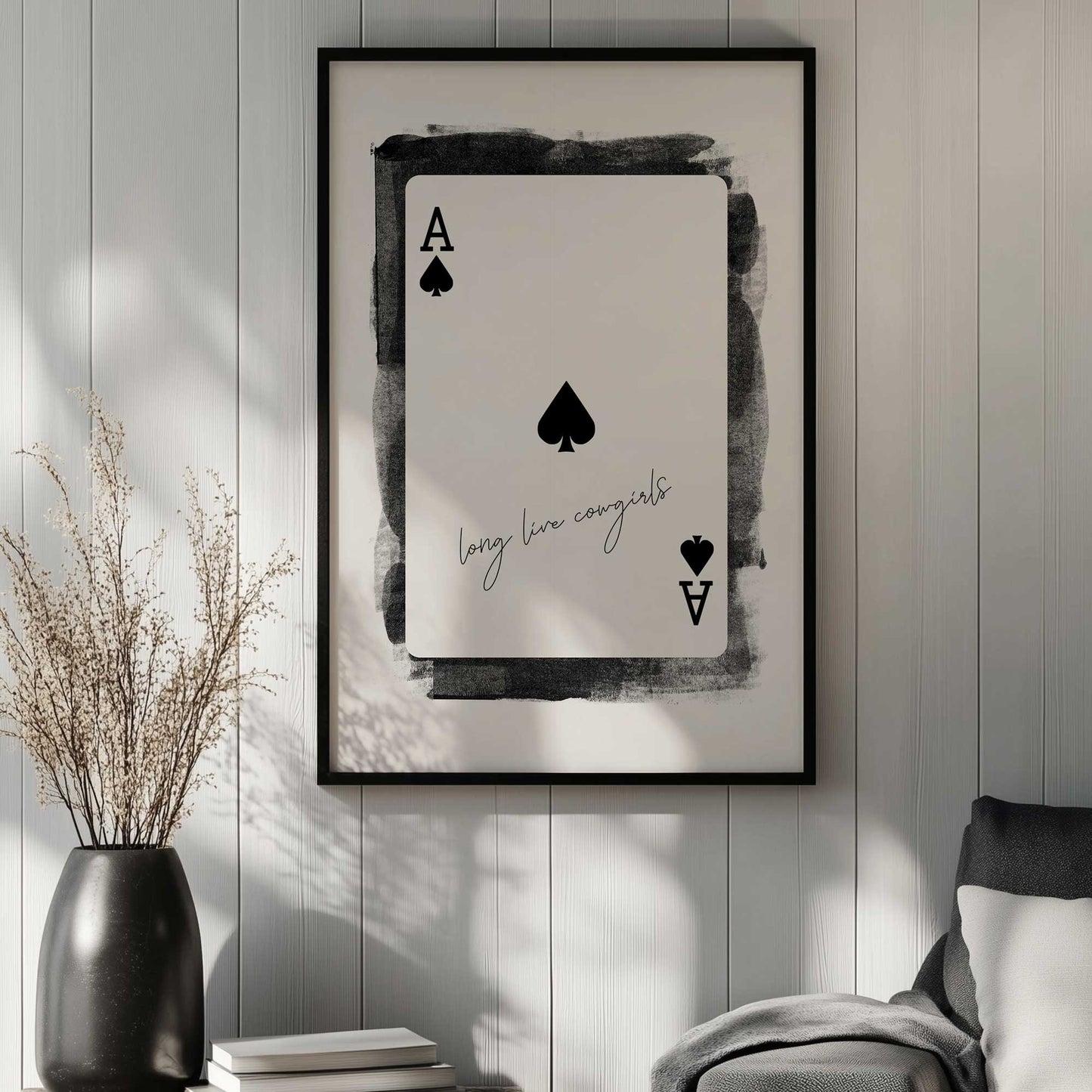 Picture of art in a room