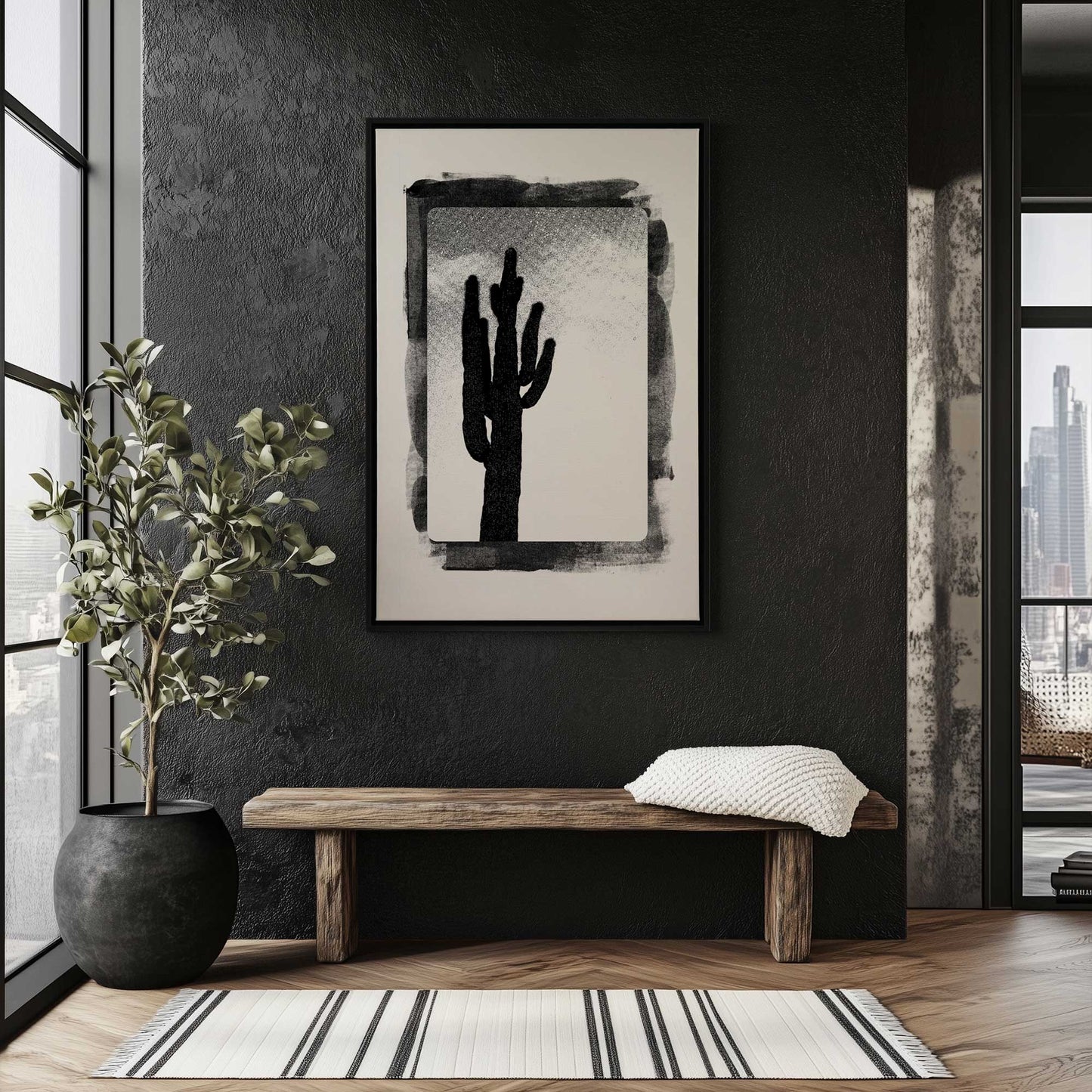 Picture of art in a room