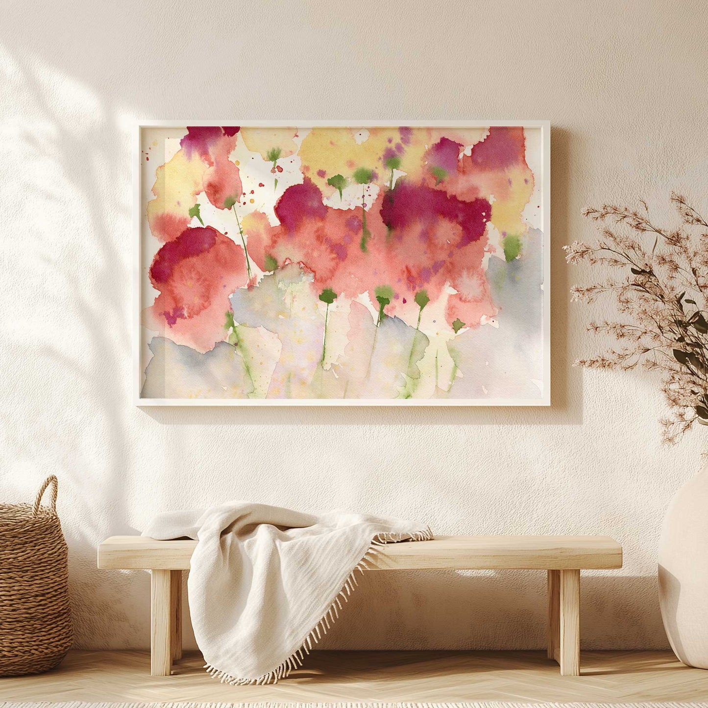 Picture of art in a room