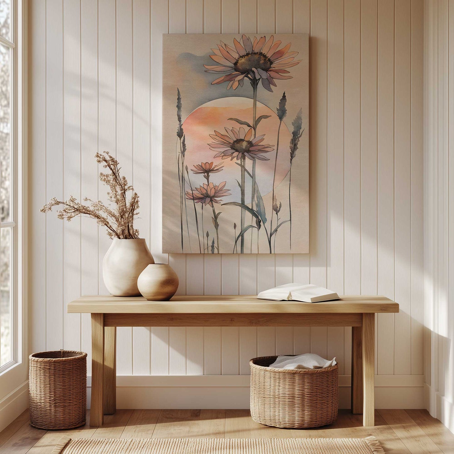 Picture of art in a room