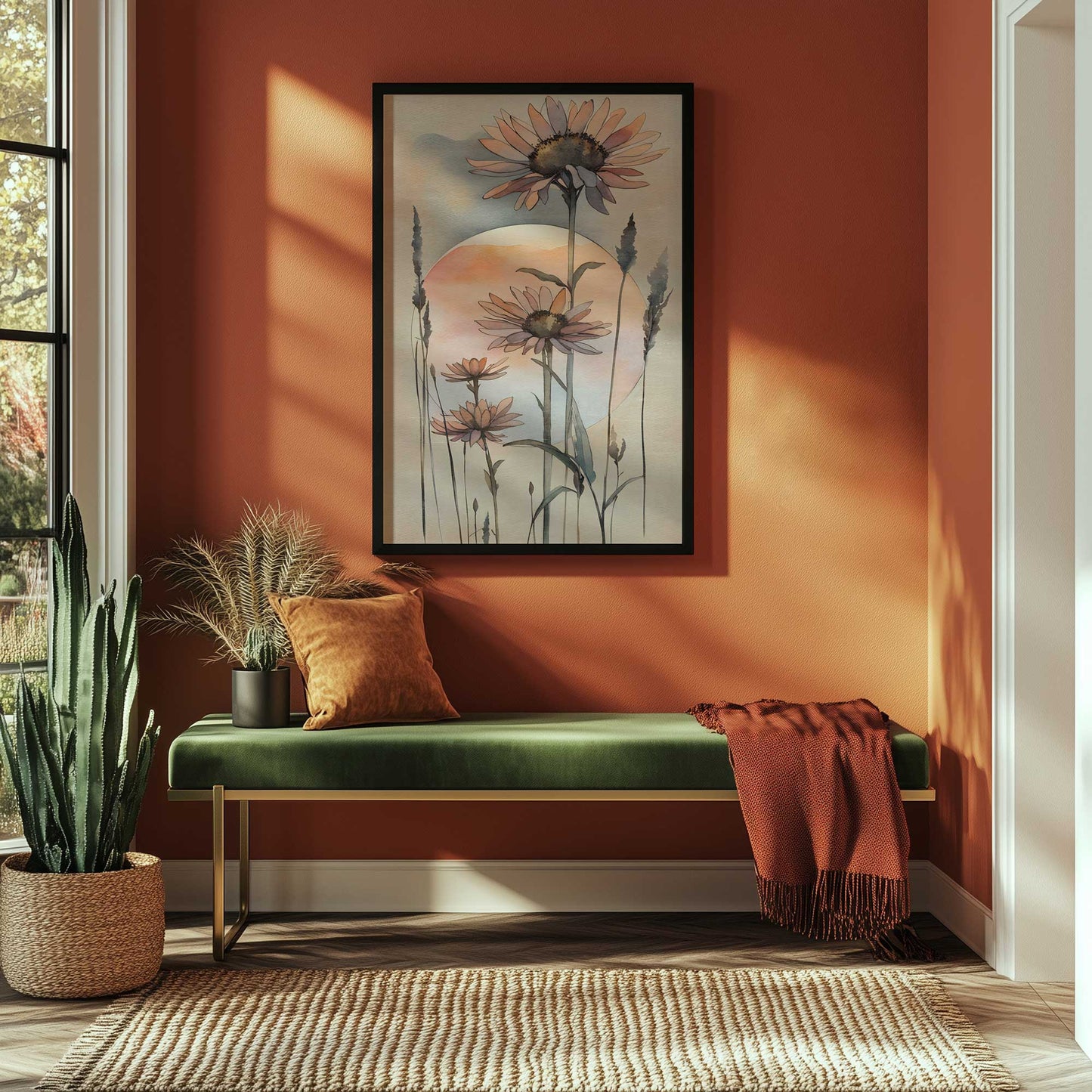 Picture of art in a room
