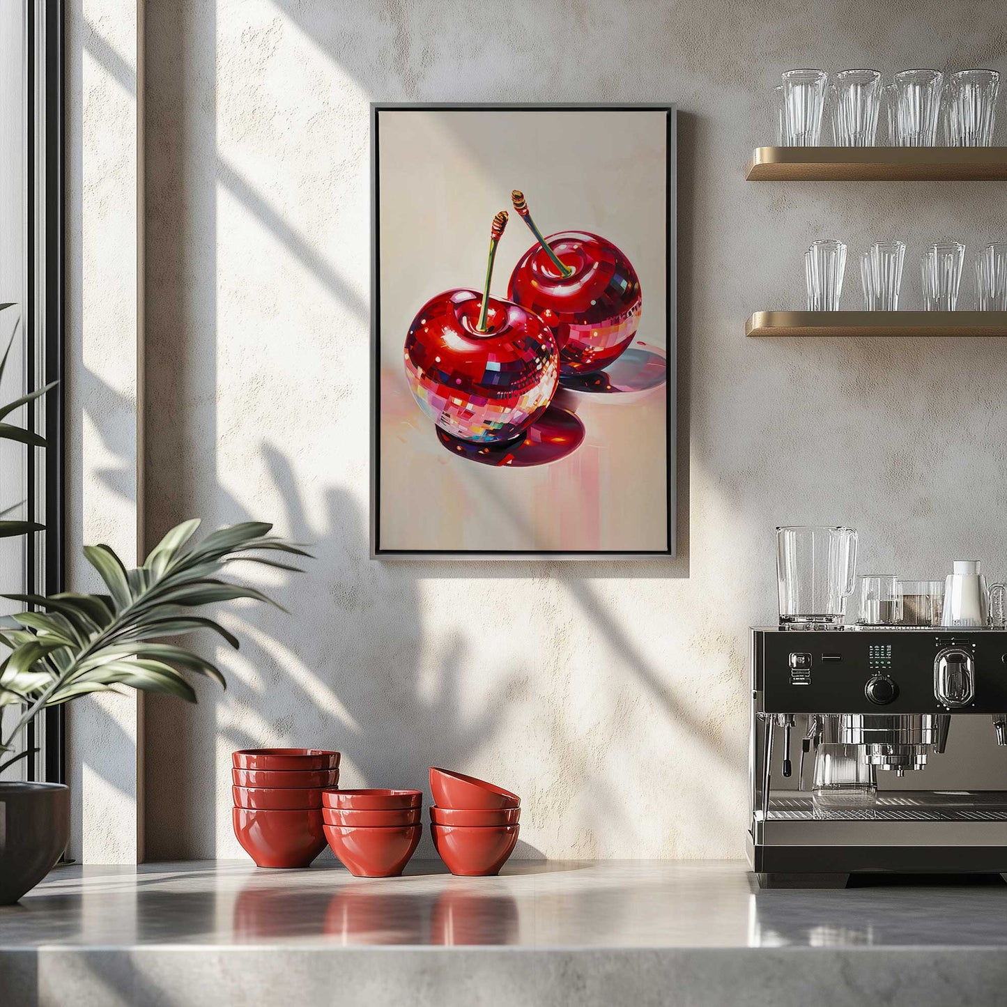 Picture of art in a room
