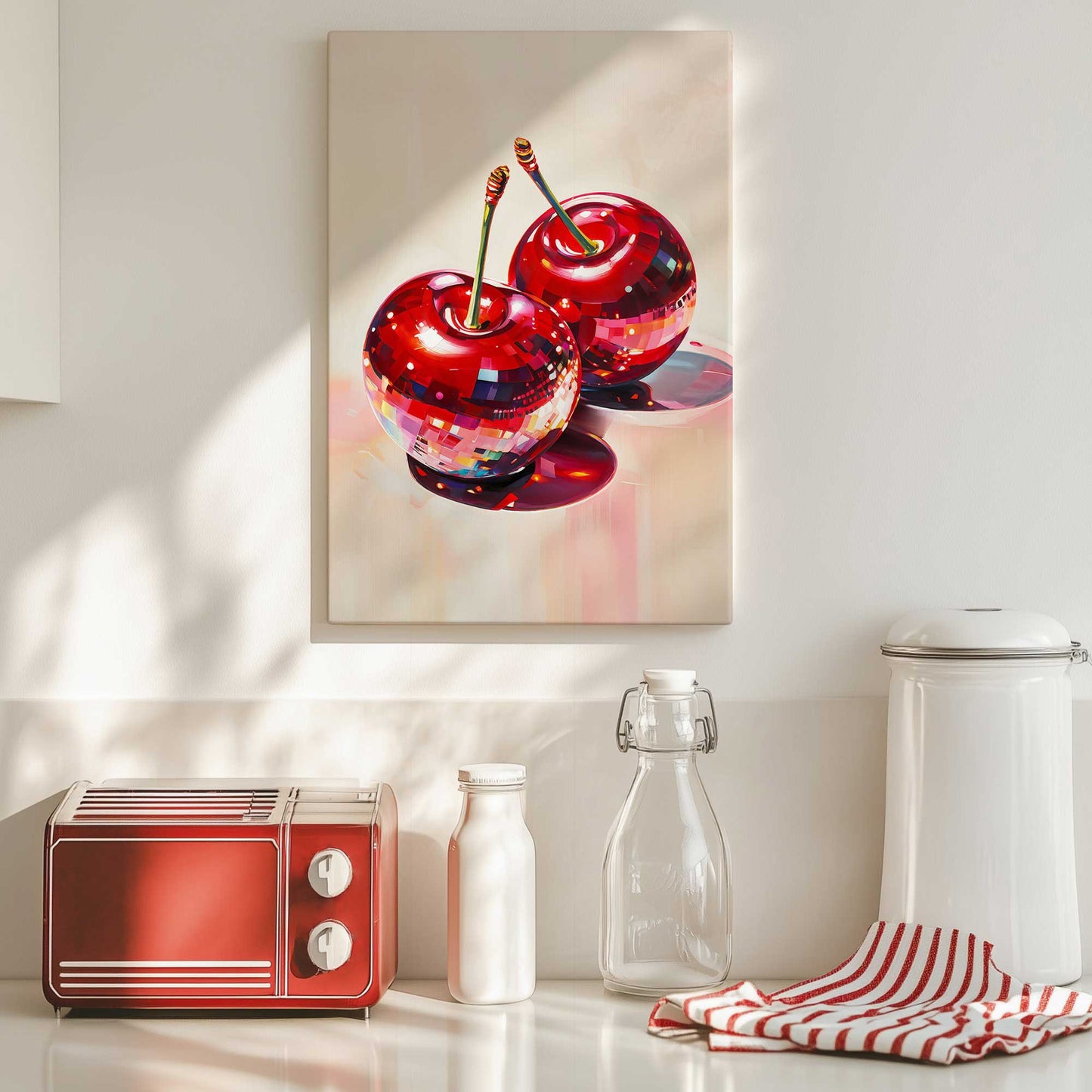 Picture of art in a room