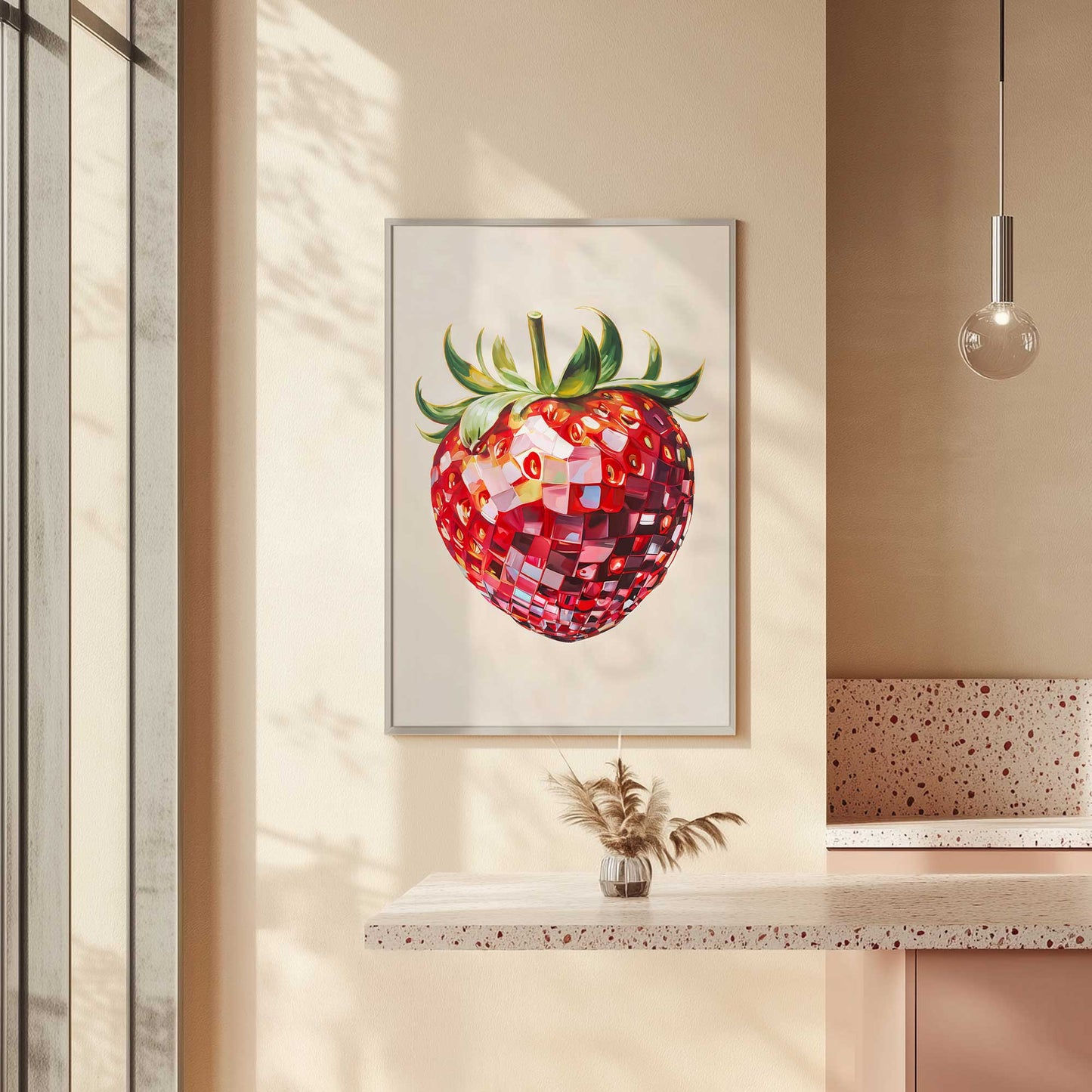Picture of art in a room