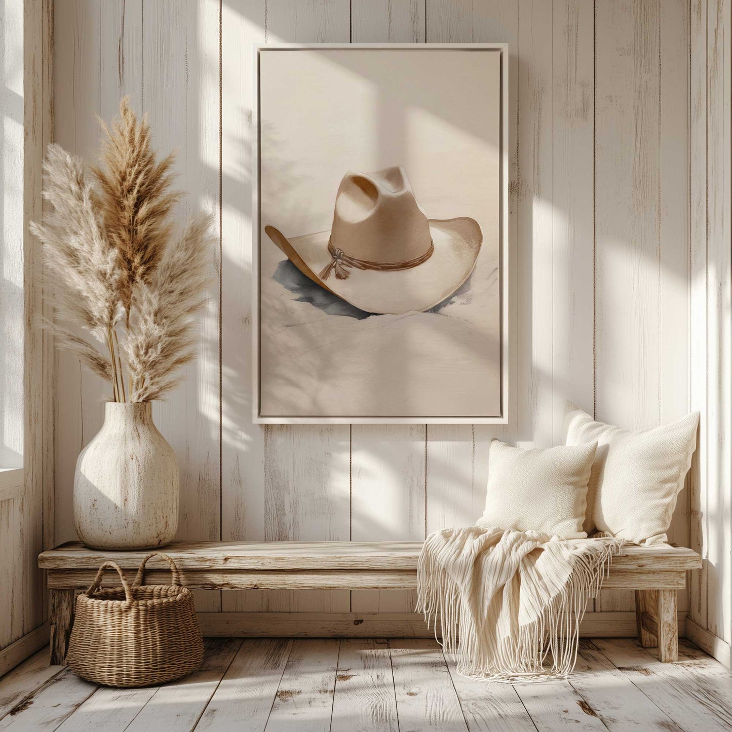 Picture of art in a room