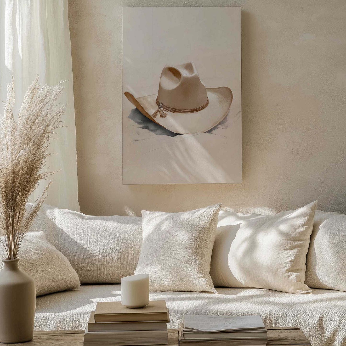 Picture of art in a room