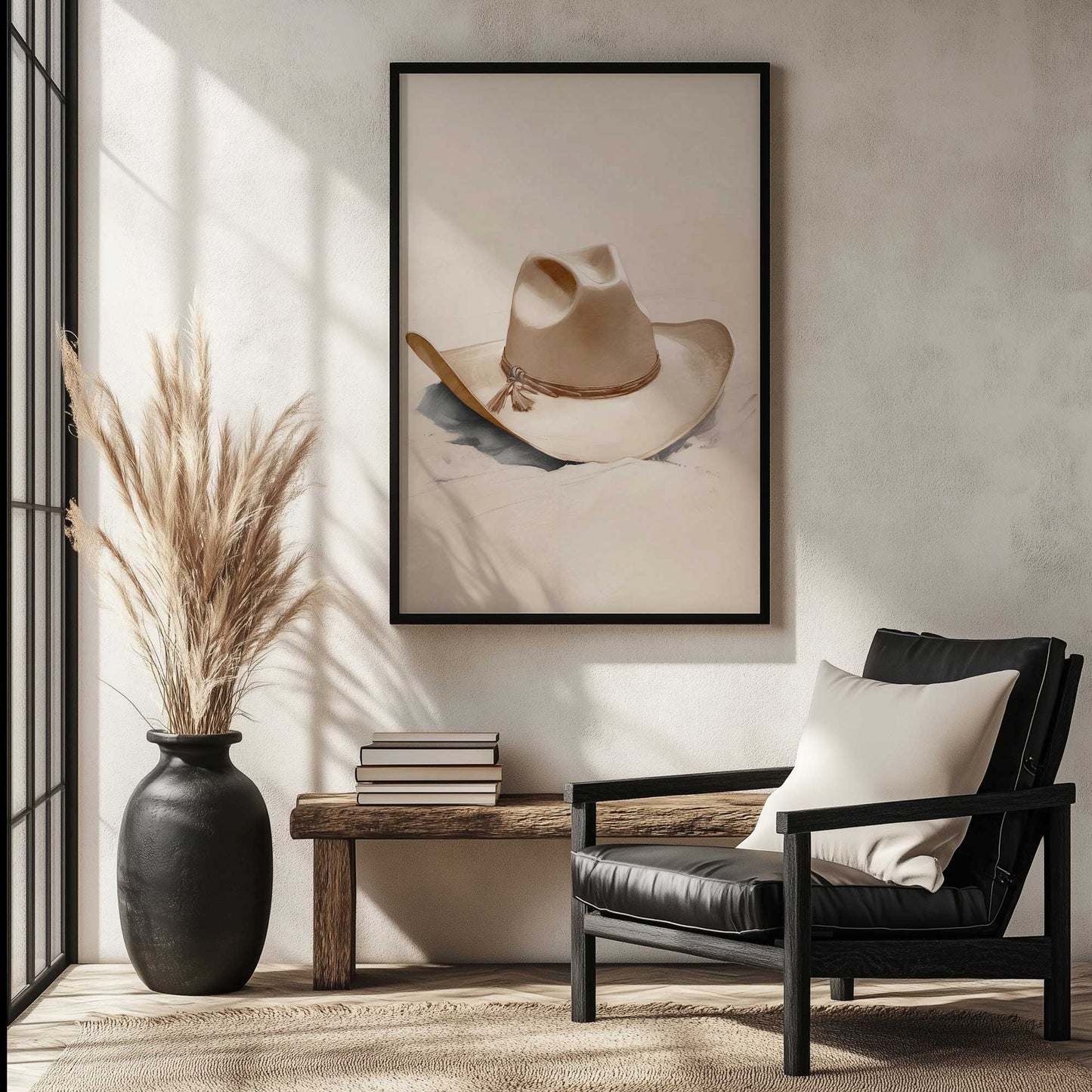 Picture of art in a room