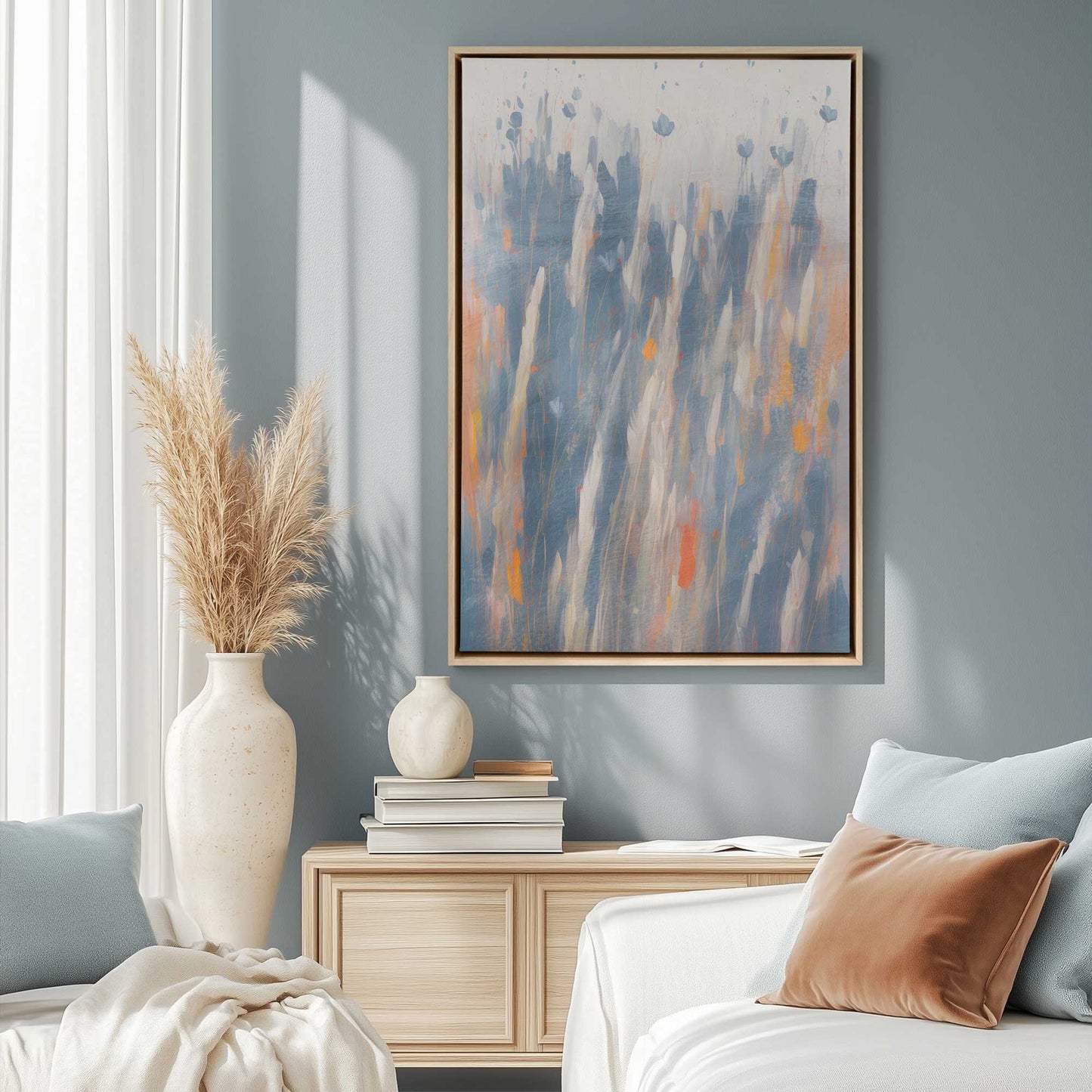 Picture of art in a room