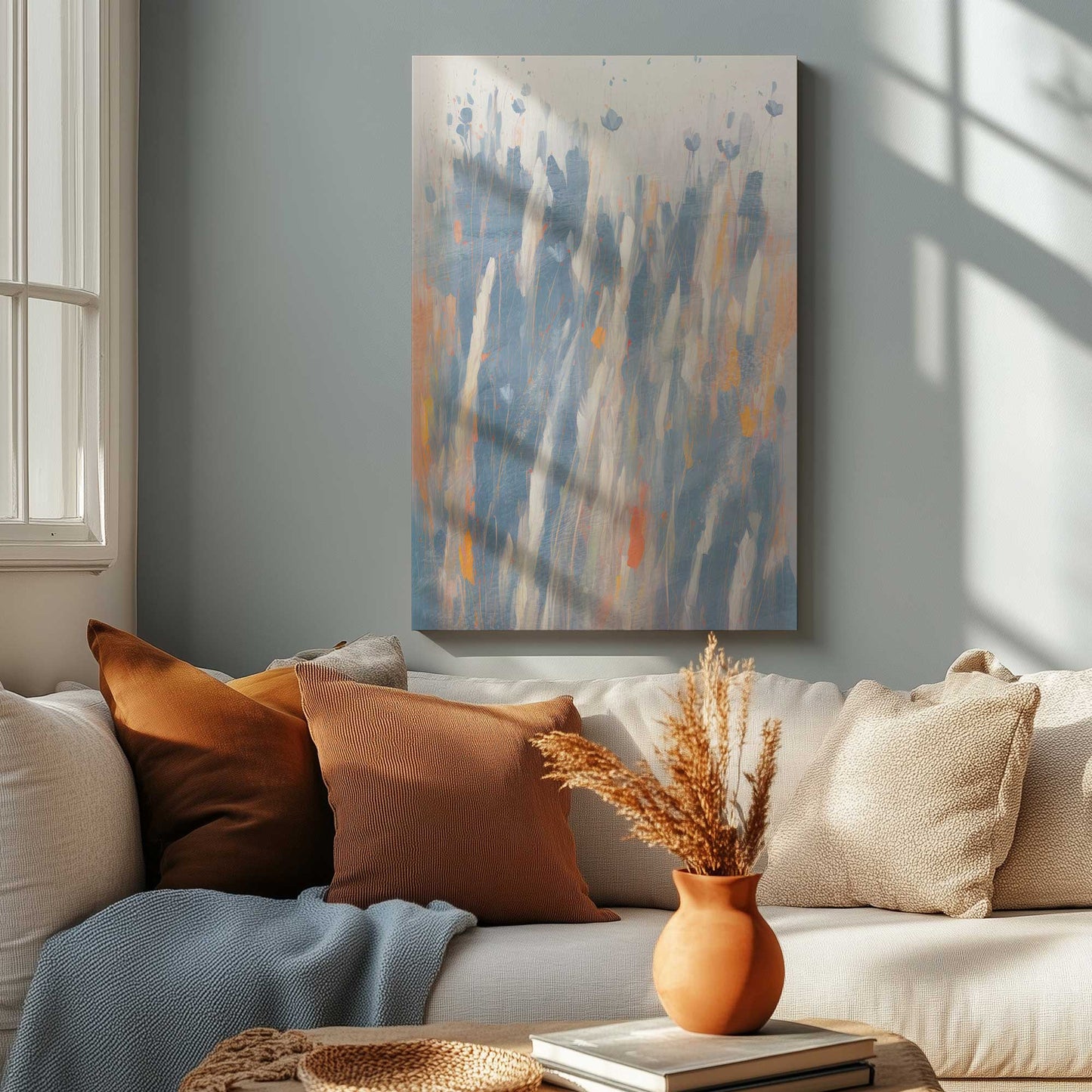 Picture of art in a room