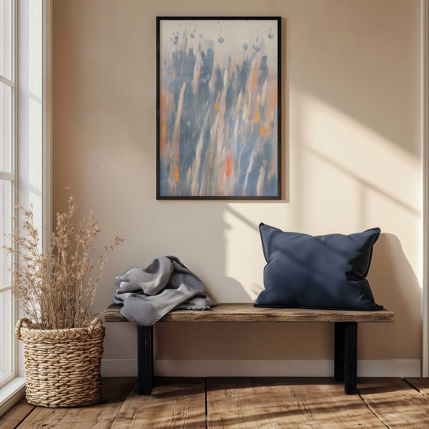 Picture of art in a room