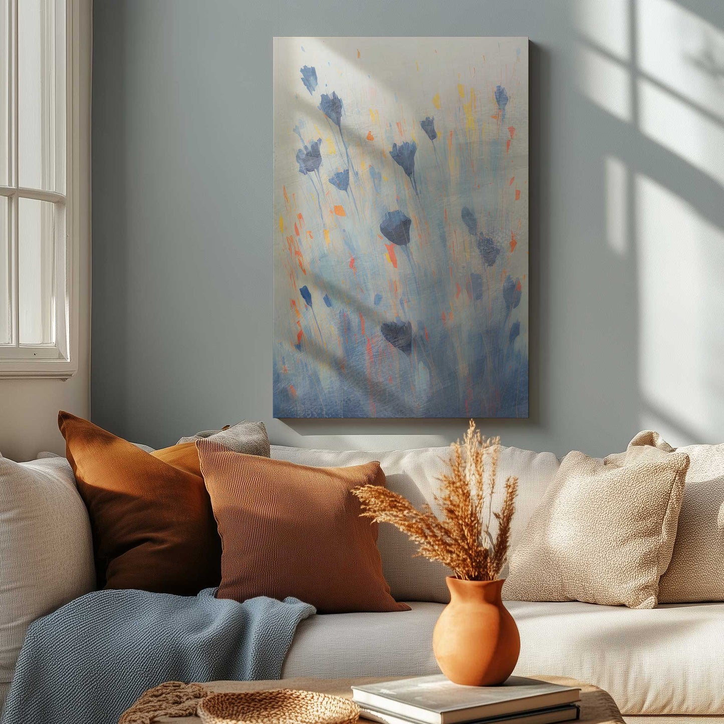 Picture of art in a room