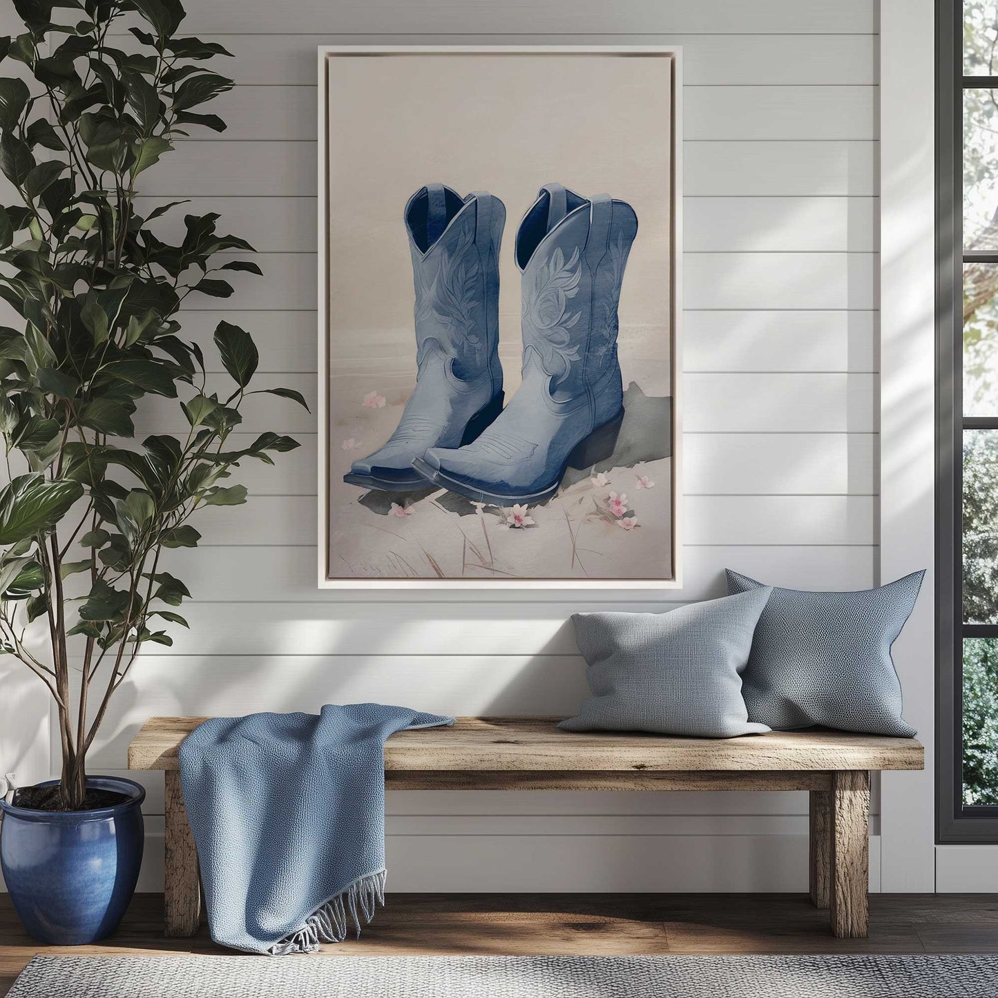 Picture of art in a room