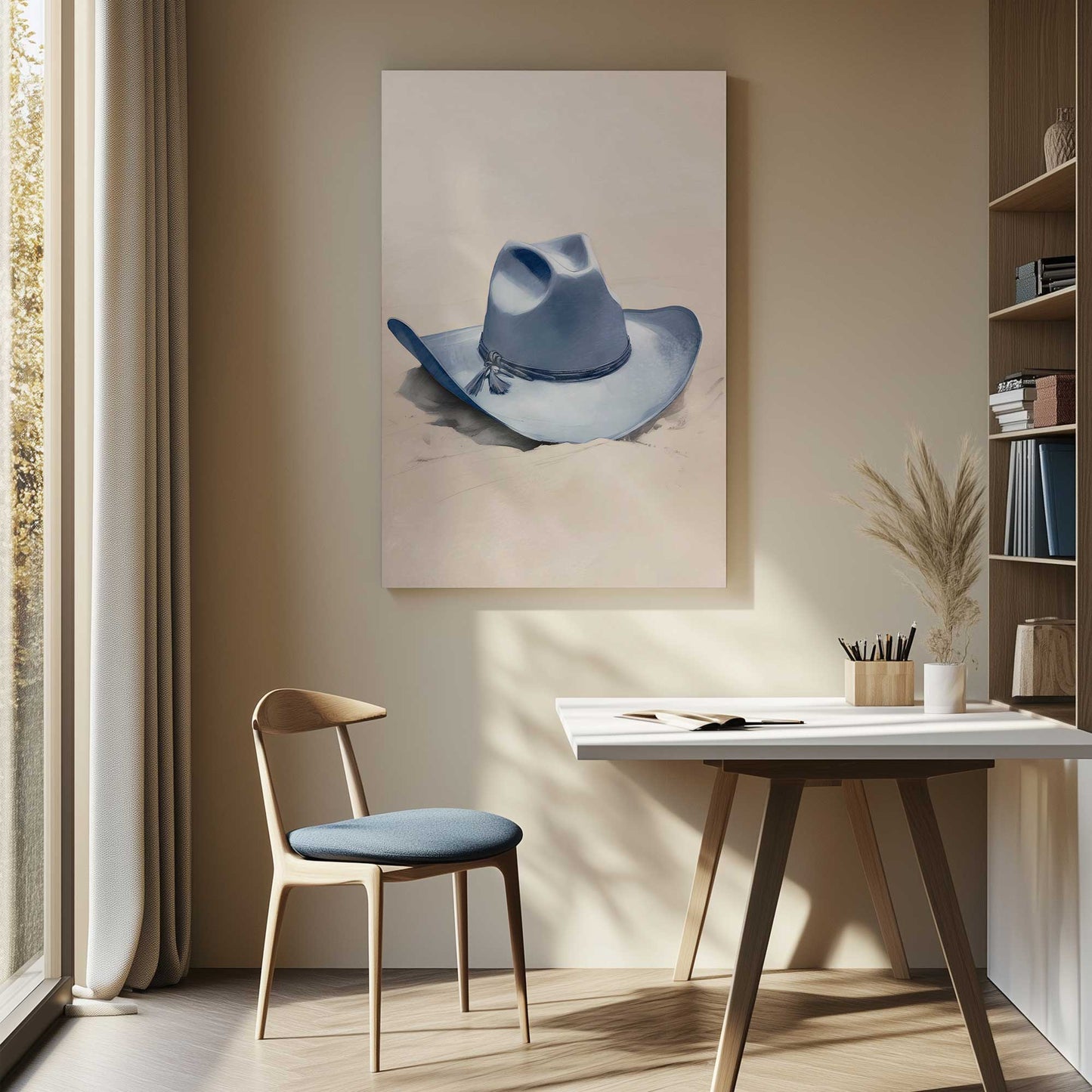 Picture of art in a room