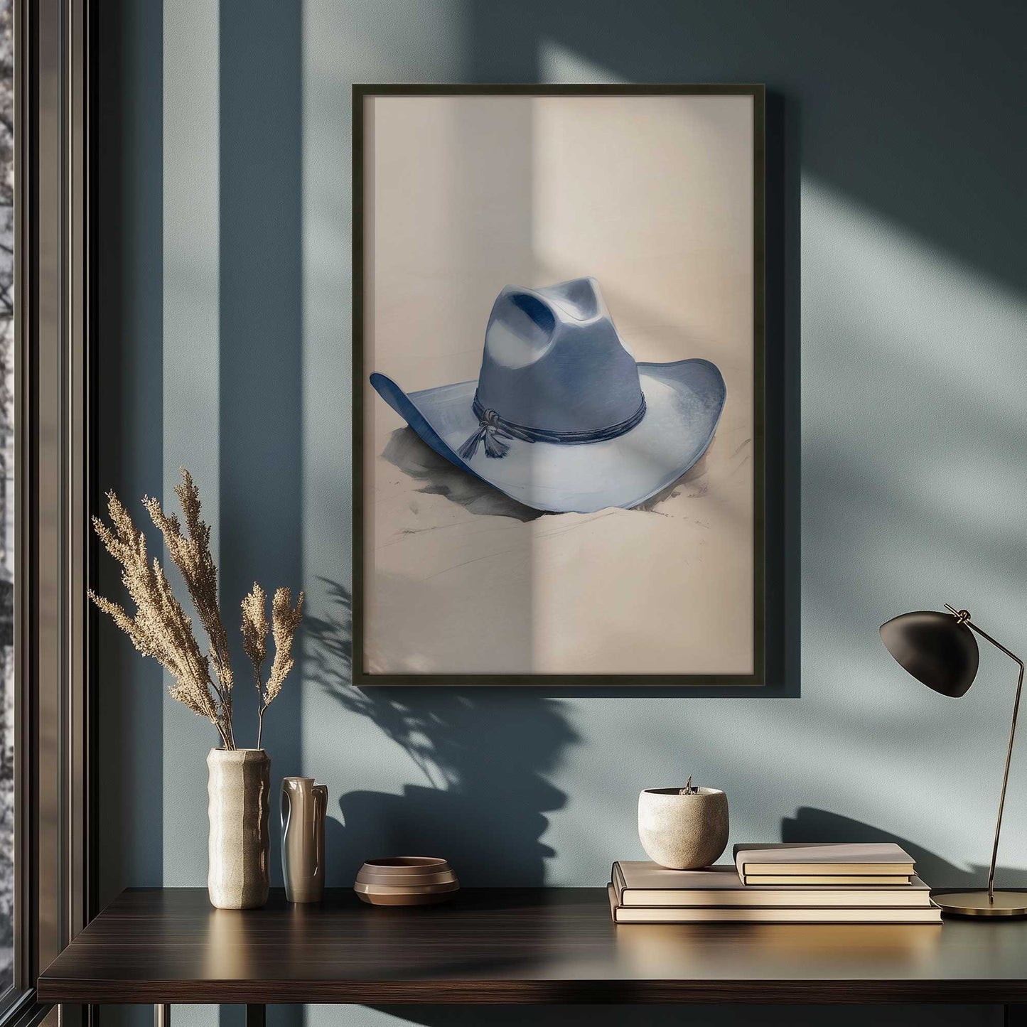 Picture of art in a room