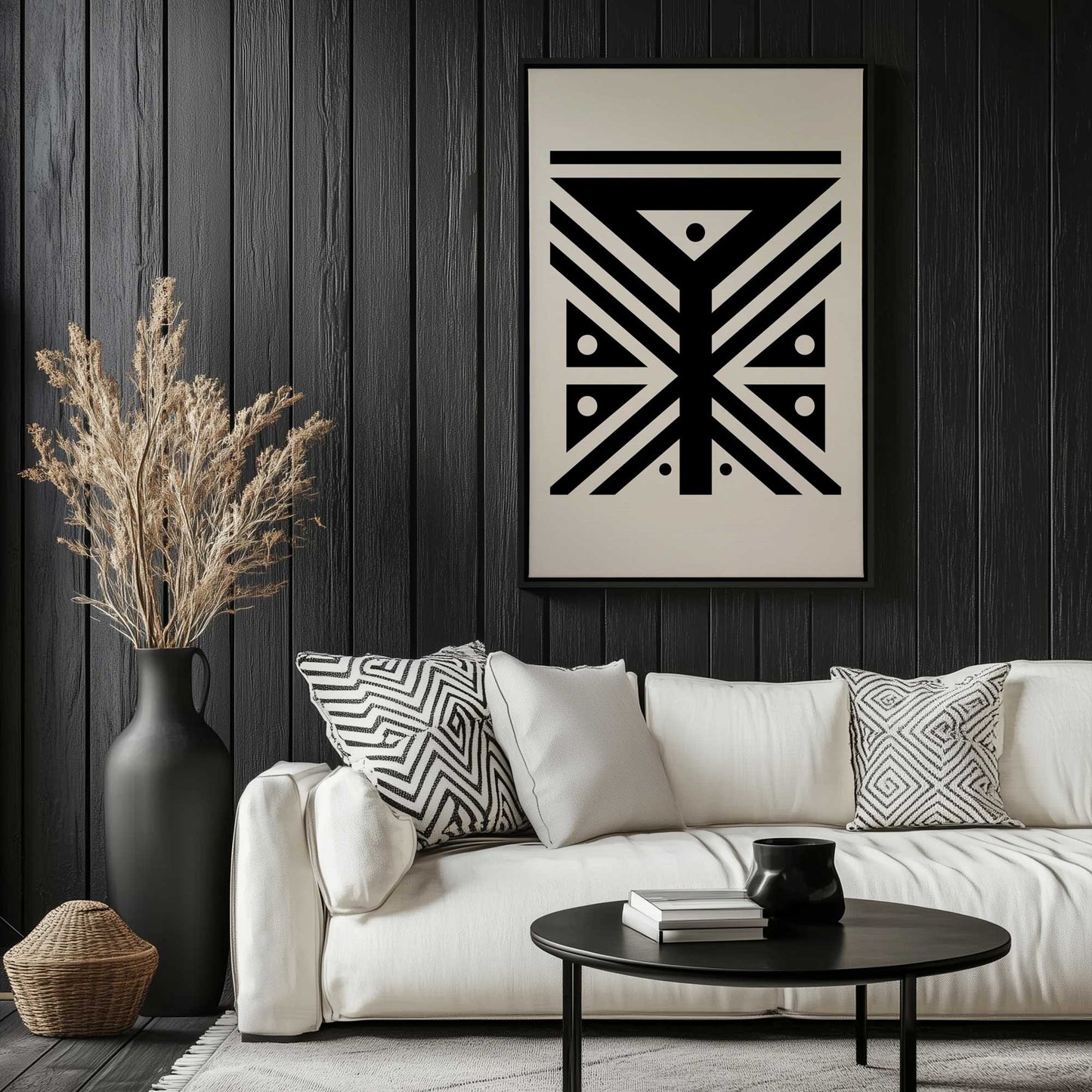 Picture of art in a room