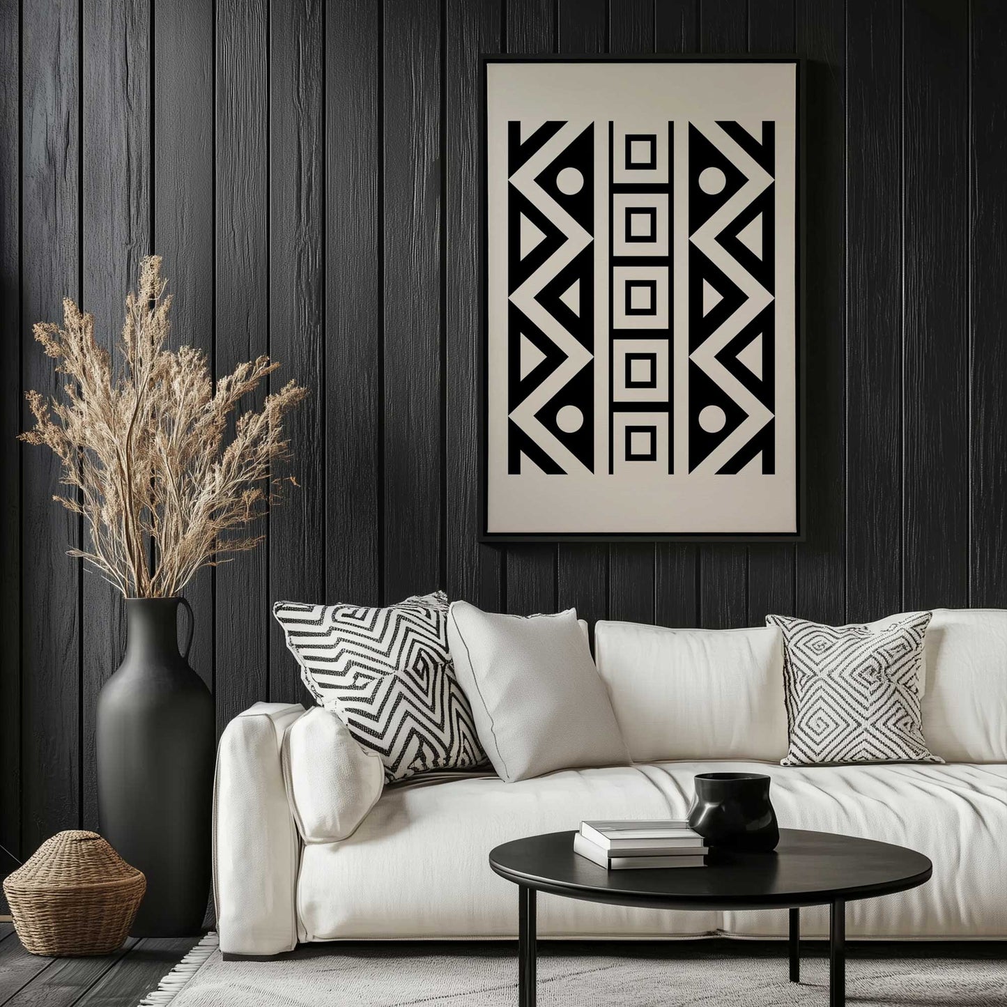 Picture of art in a room