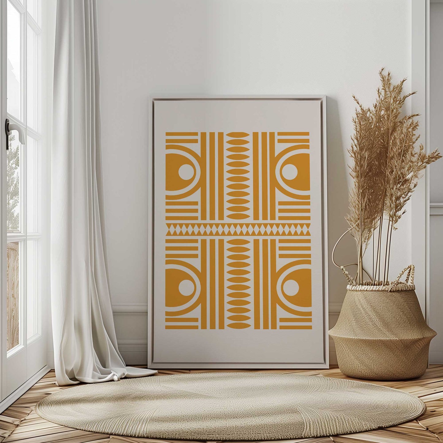 Picture of art in a room