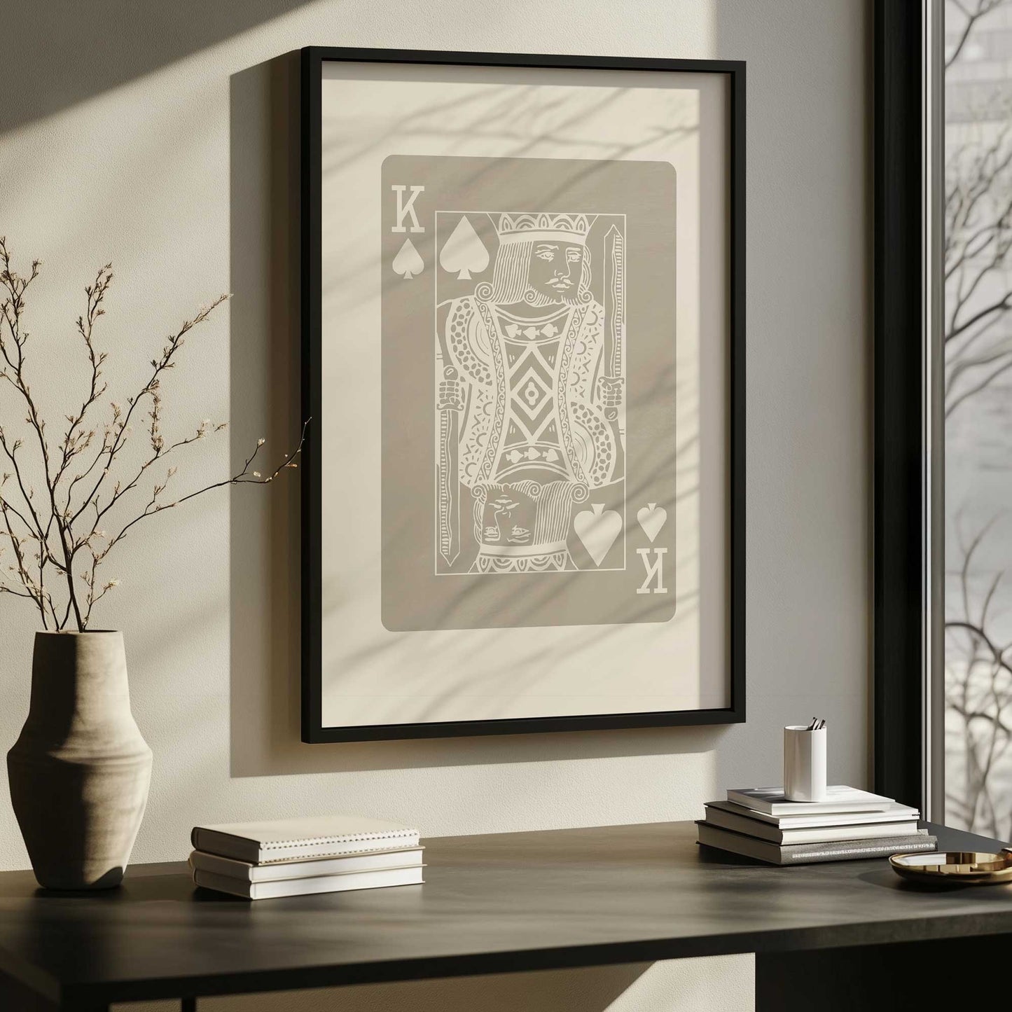 Picture of art in a room