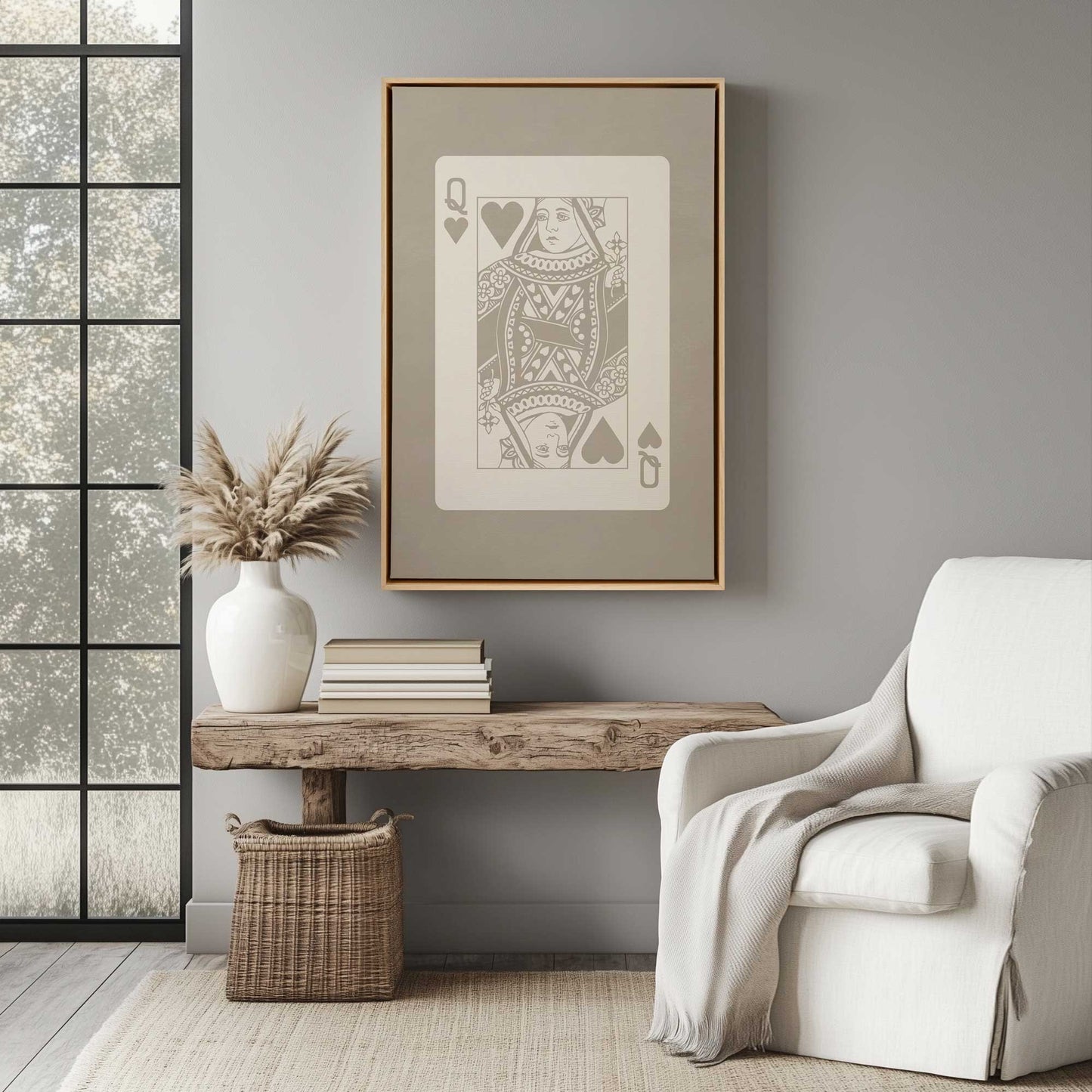 Picture of art in a room