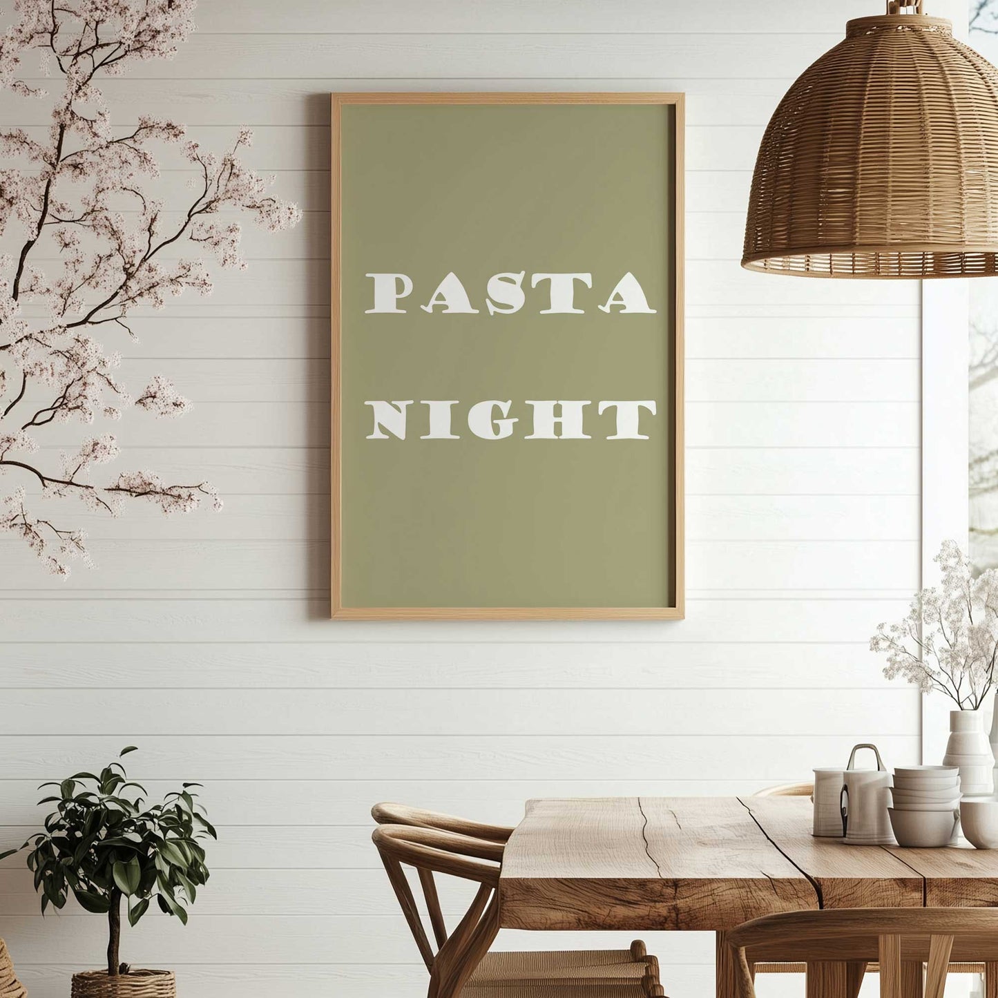 Picture of art in a room