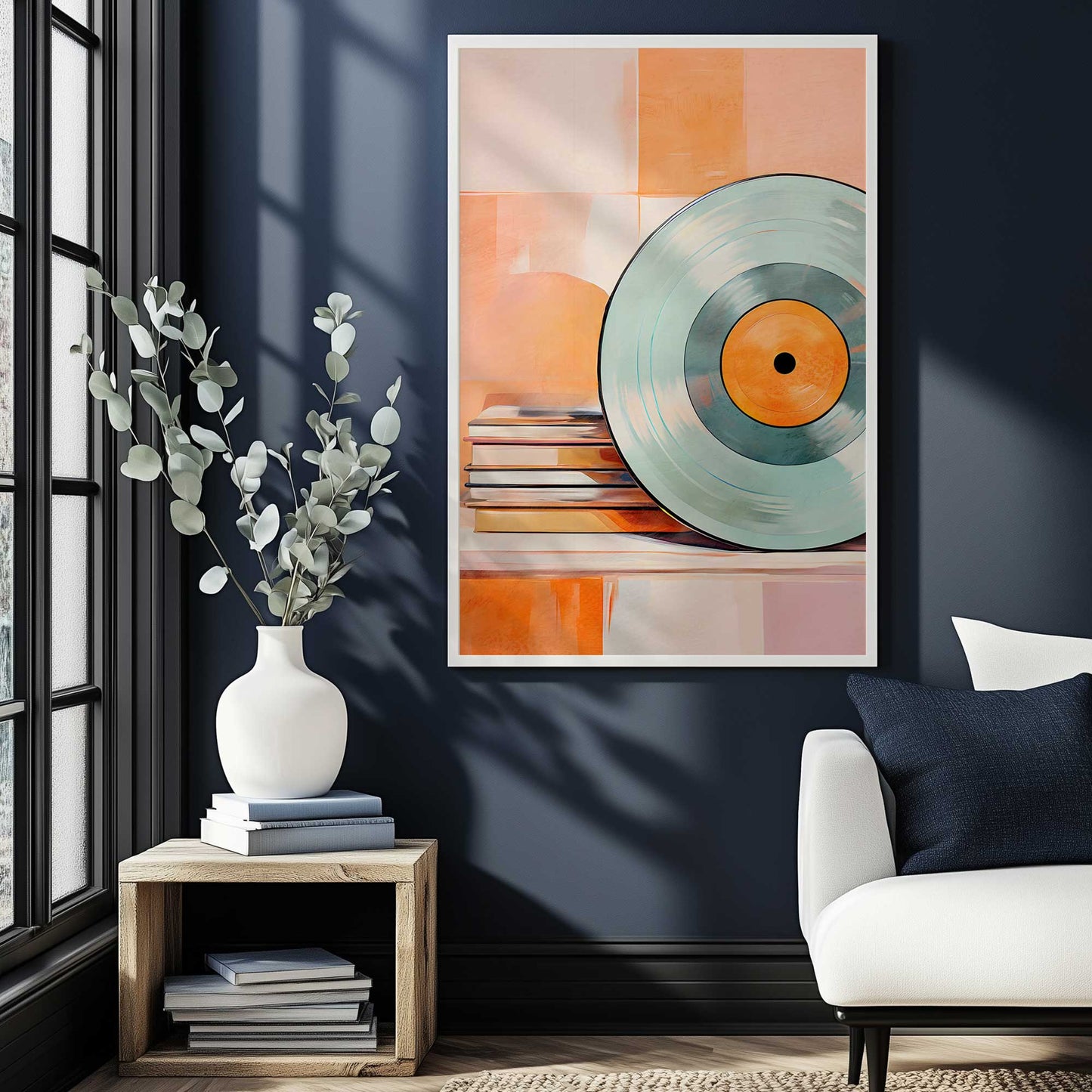 Picture of art in a room