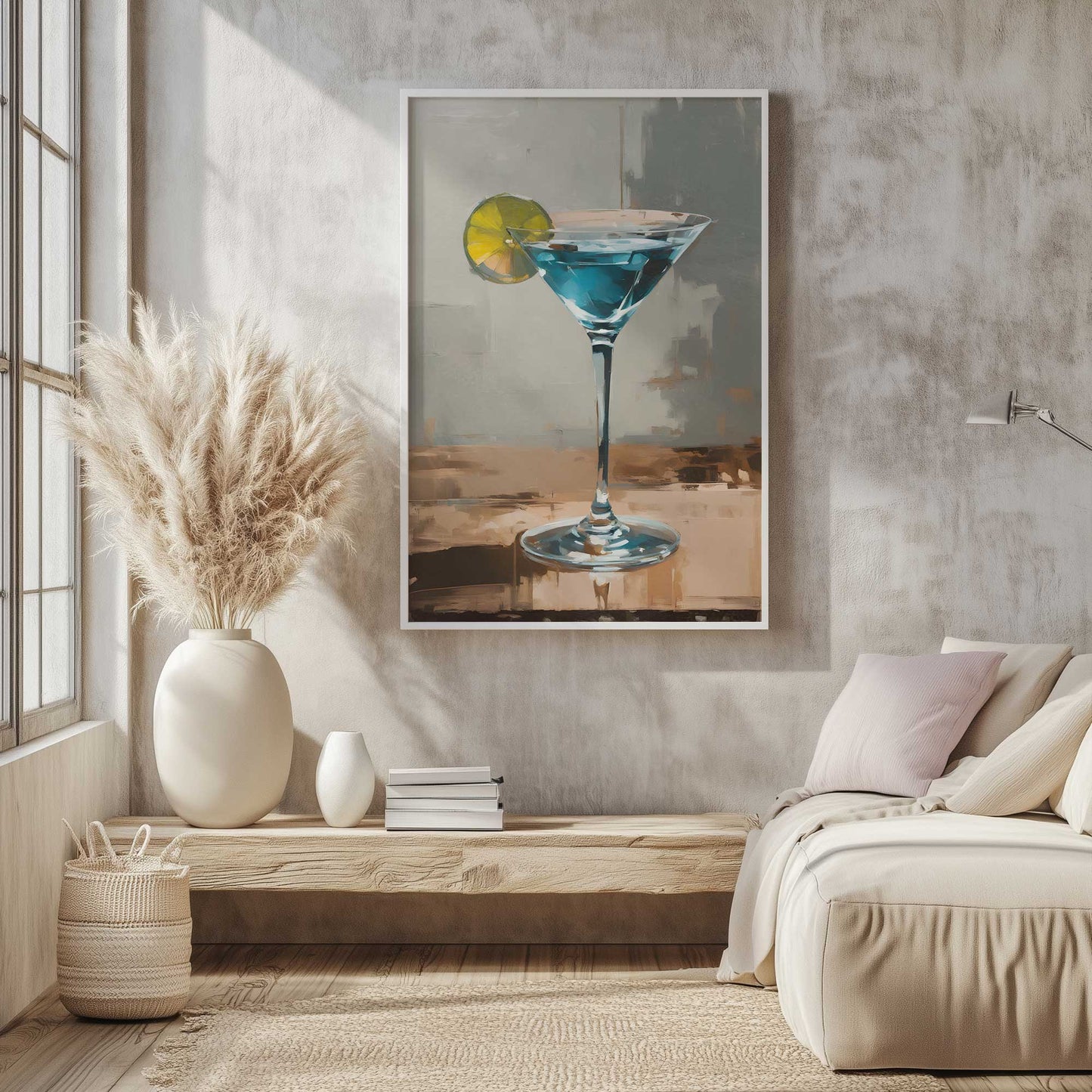 Picture of art in a room