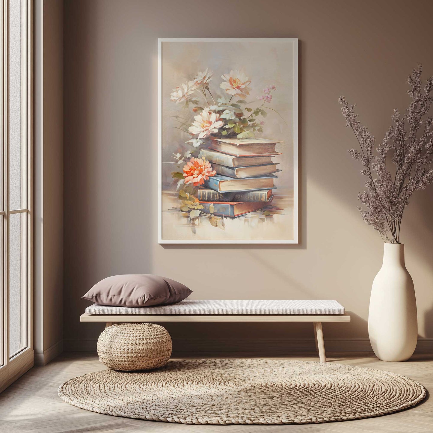 Picture of art in a room