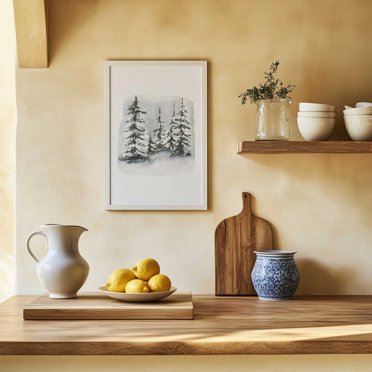 Picture of art in a room