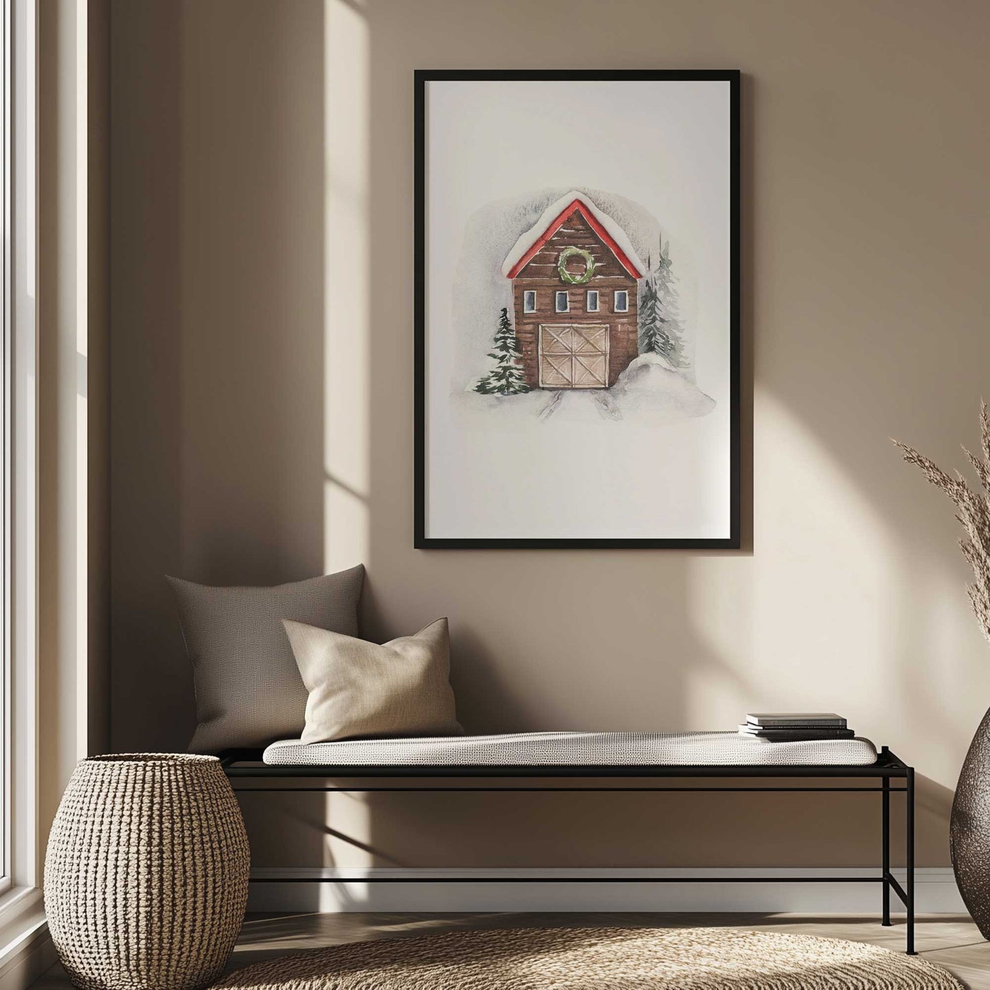 Picture of art in a room