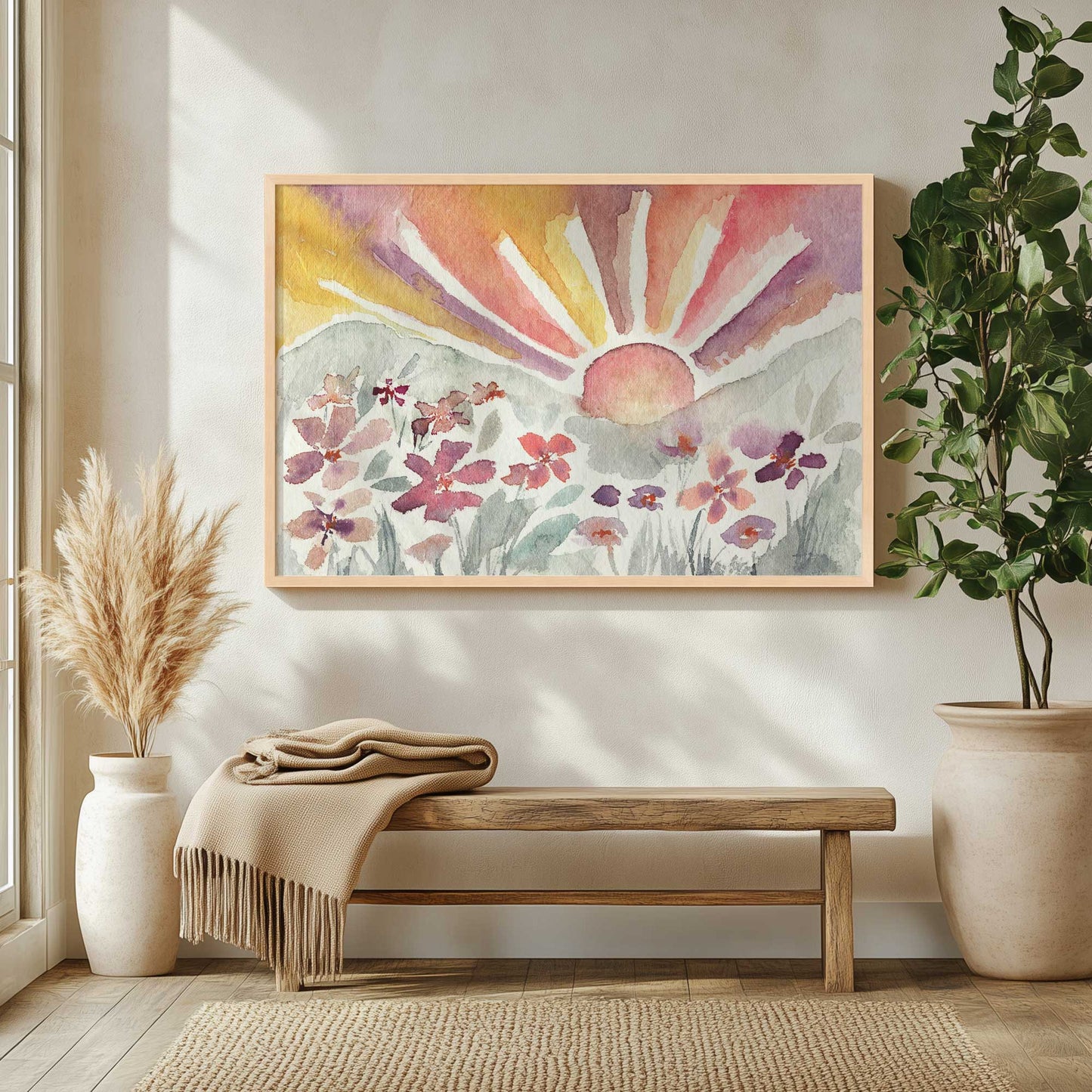 Picture of art in a room
