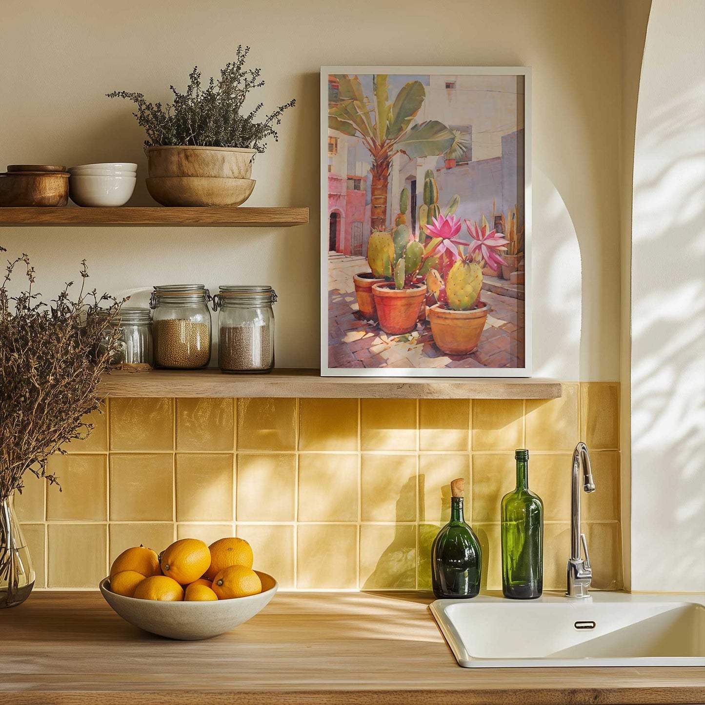 Picture of art in a room