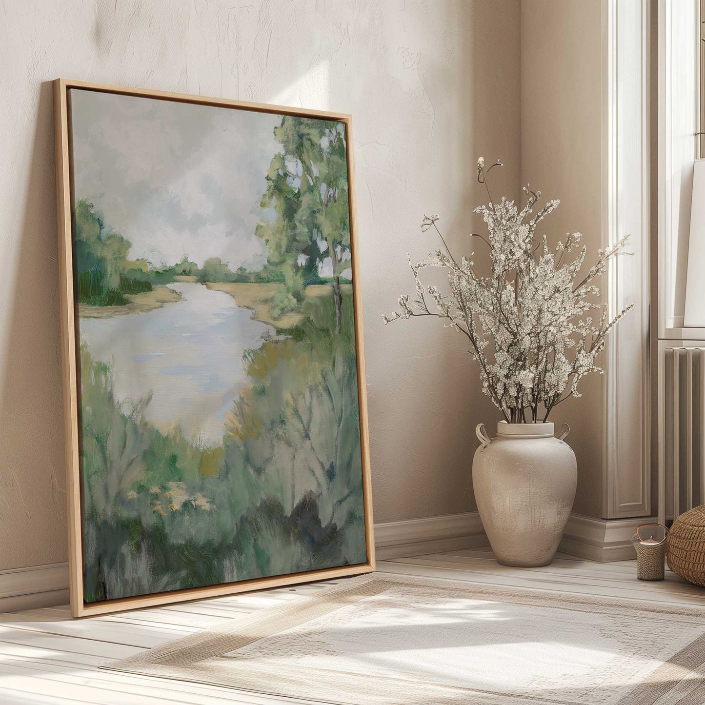 Picture of art in a room